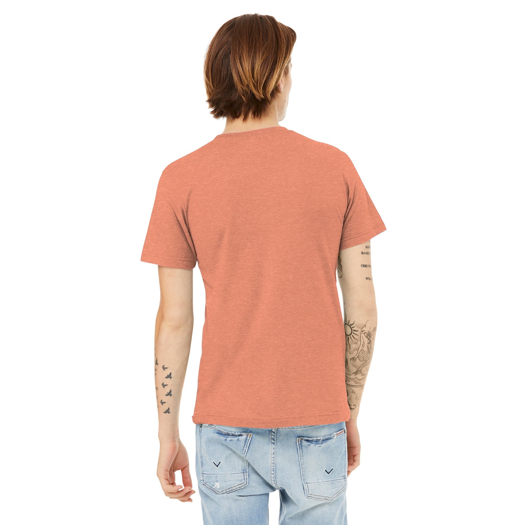 Unisex Heather CVC Short Sleeve Tee - Thumbnail Image