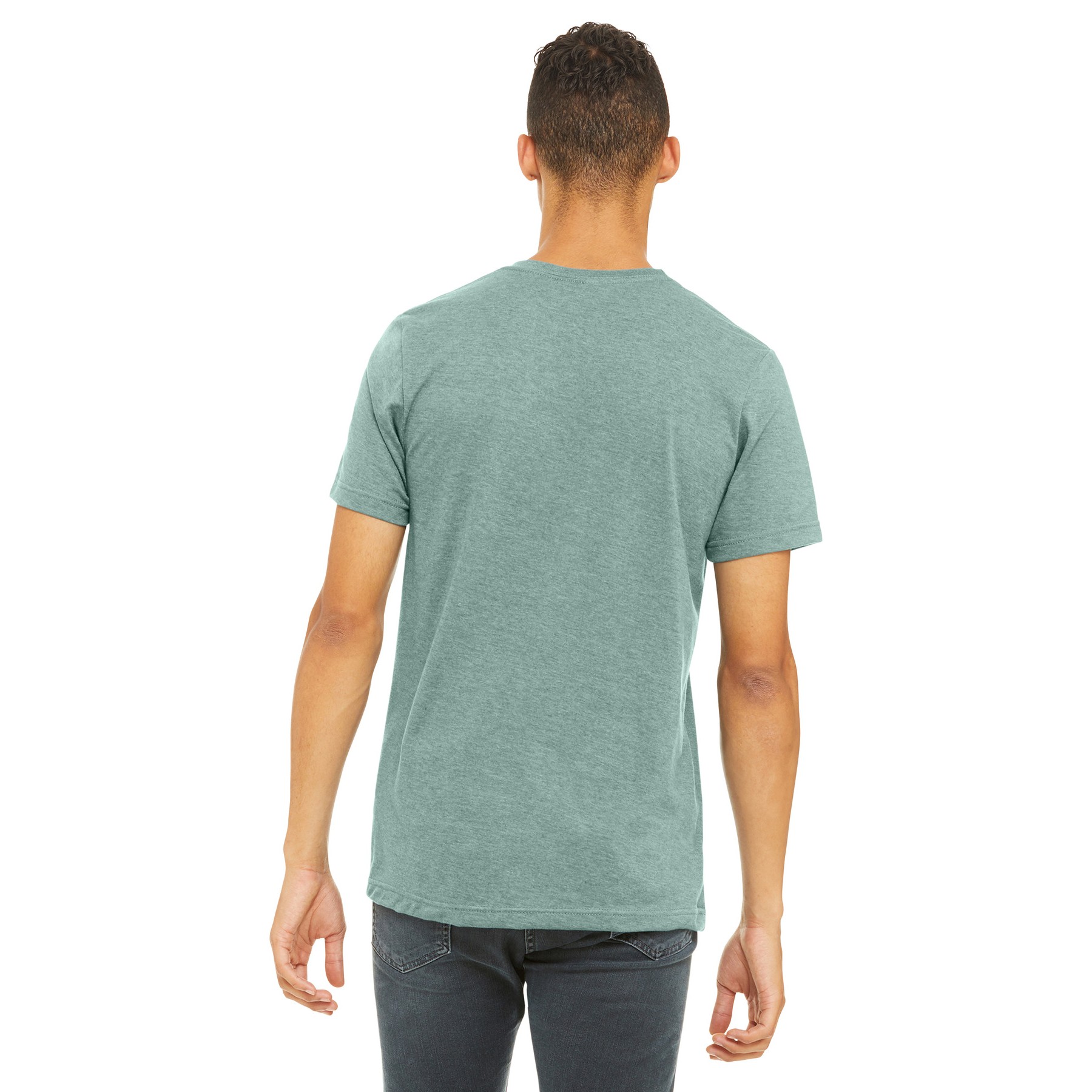 Unisex Heather CVC Short Sleeve Tee - Thumbnail Image