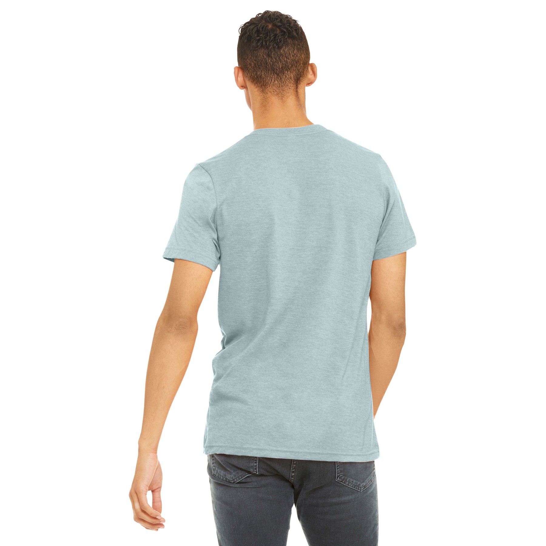 Unisex Heather CVC Short Sleeve Tee - Thumbnail Image