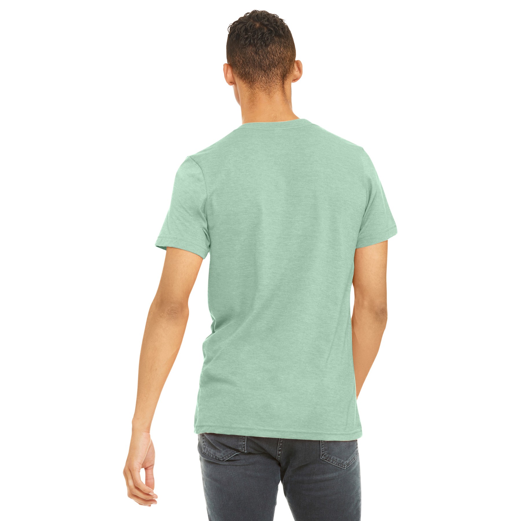 Unisex Heather CVC Short Sleeve Tee - Thumbnail Image