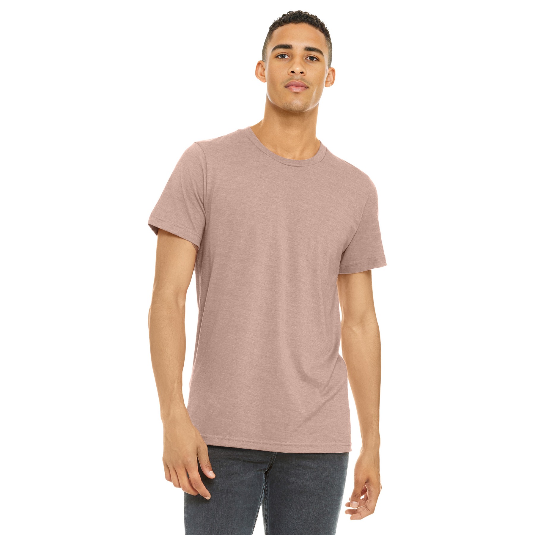 Unisex Heather CVC Short Sleeve Tee - Thumbnail Image