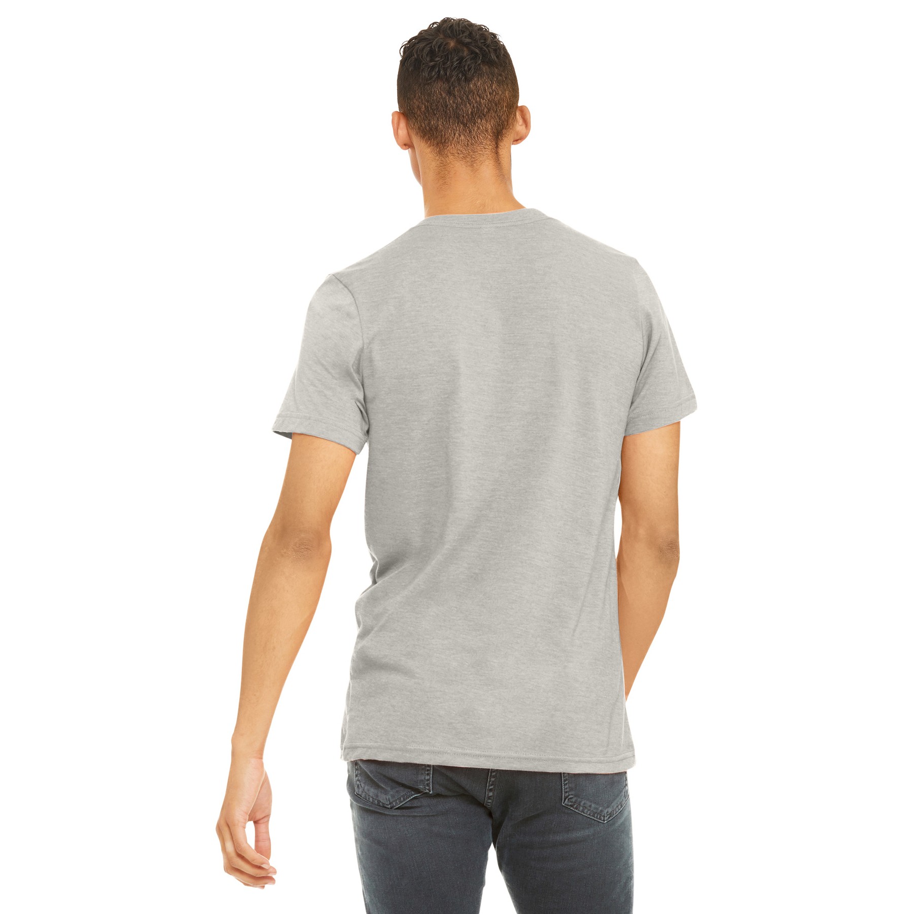 Unisex Heather CVC Short Sleeve Tee - Thumbnail Image