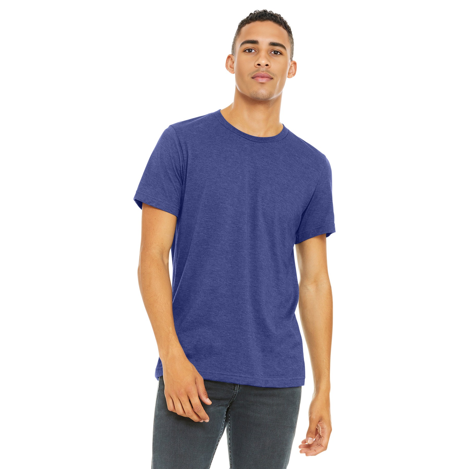 Unisex Heather CVC Short Sleeve Tee - Thumbnail Image