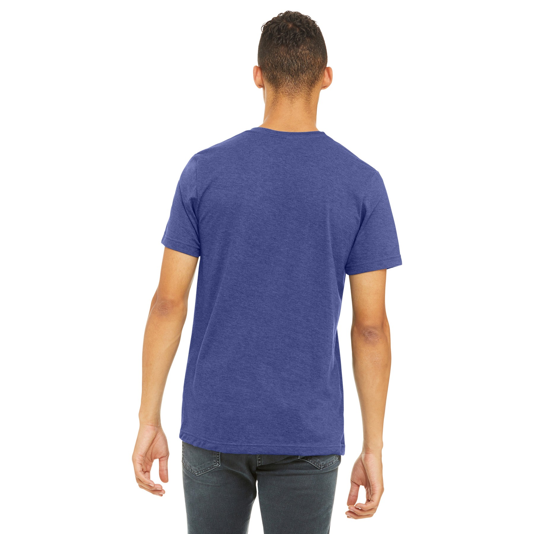 Unisex Heather CVC Short Sleeve Tee - Thumbnail Image