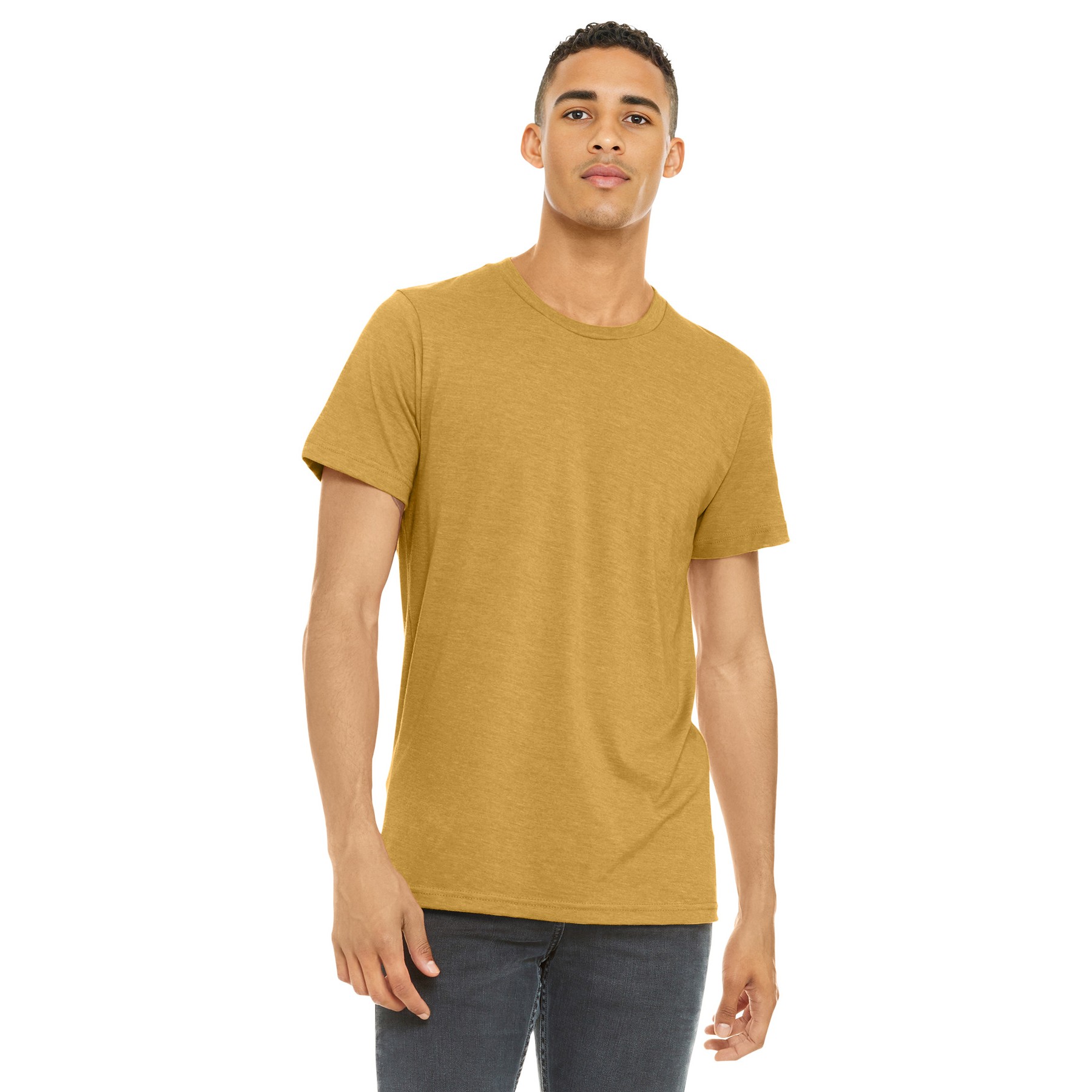 Unisex Heather CVC Short Sleeve Tee - Thumbnail Image