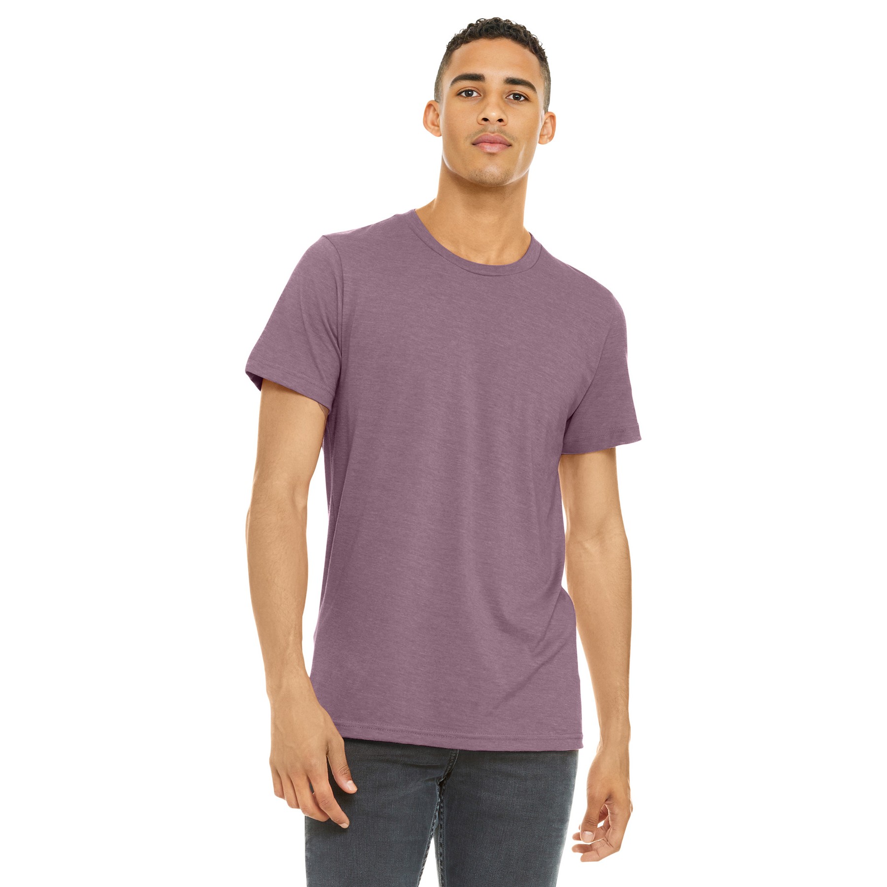 Unisex Heather CVC Short Sleeve Tee - Thumbnail Image