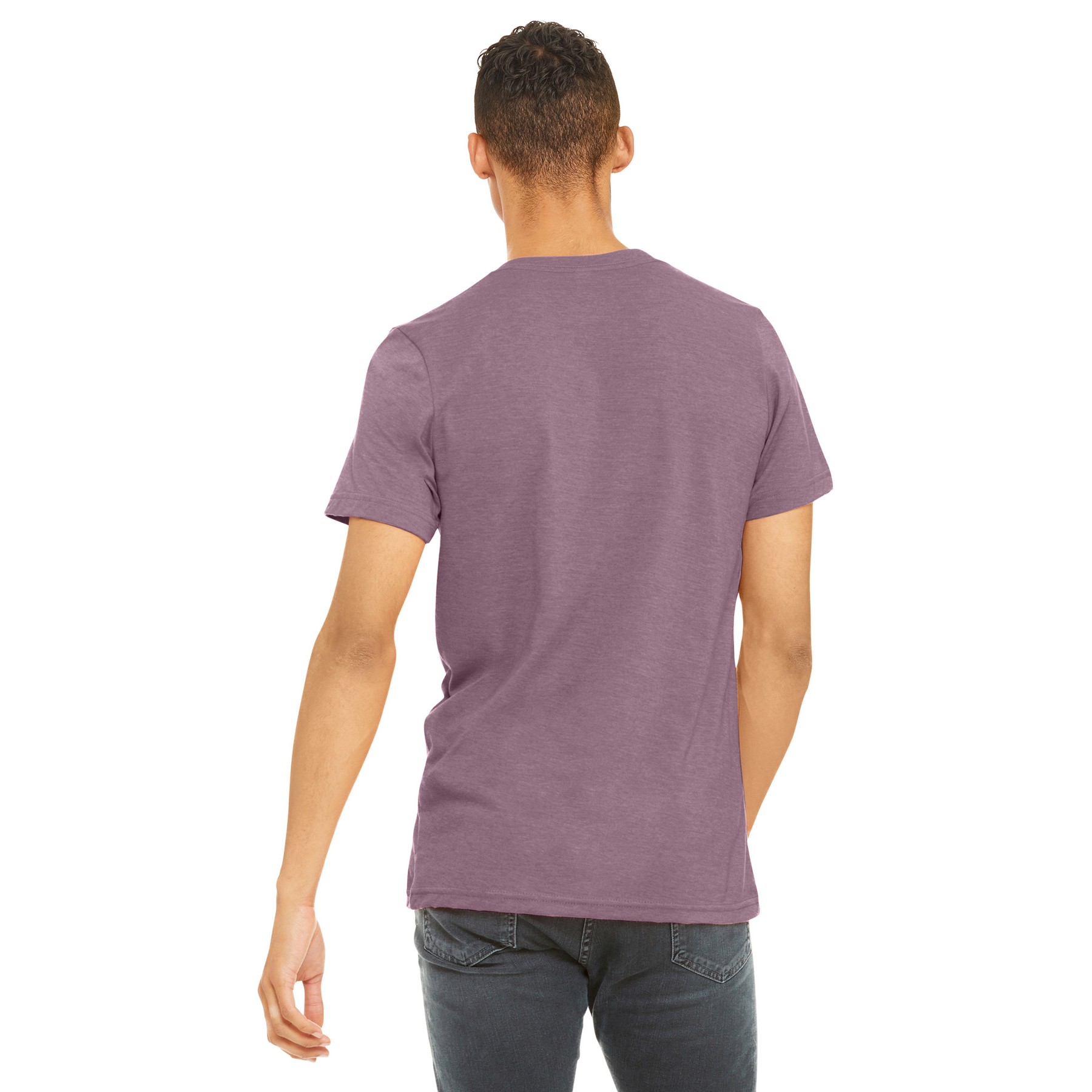 Unisex Heather CVC Short Sleeve Tee - Thumbnail Image