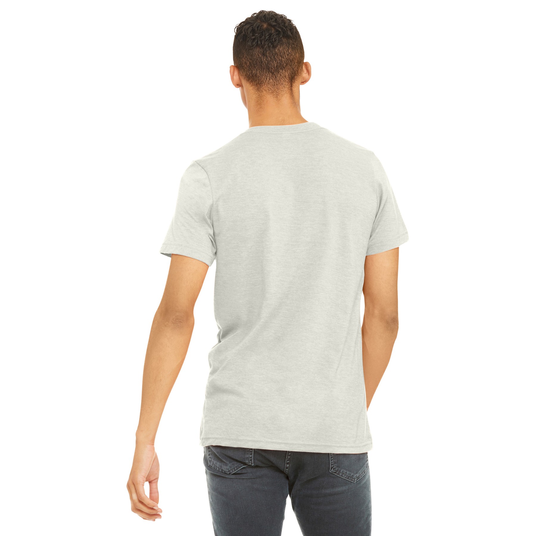 Unisex Heather CVC Short Sleeve Tee - Thumbnail Image