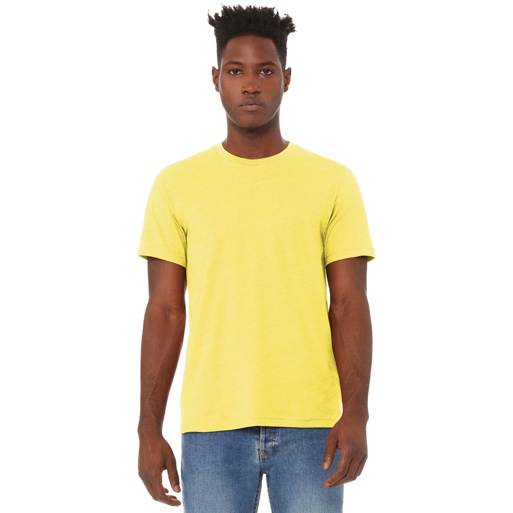 Unisex Heather CVC Short Sleeve Tee - Thumbnail Image