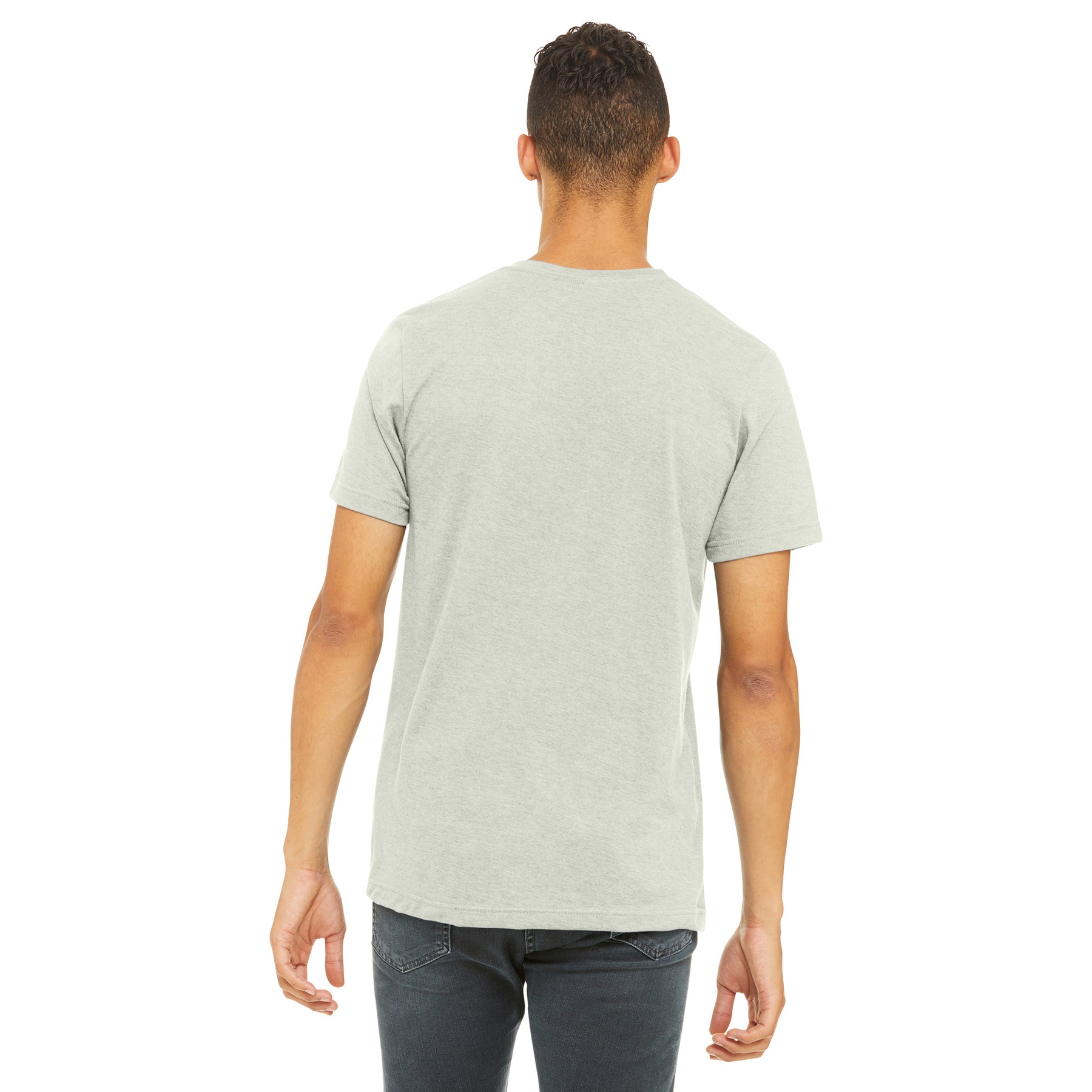 Unisex Heather CVC Short Sleeve Tee - Thumbnail Image