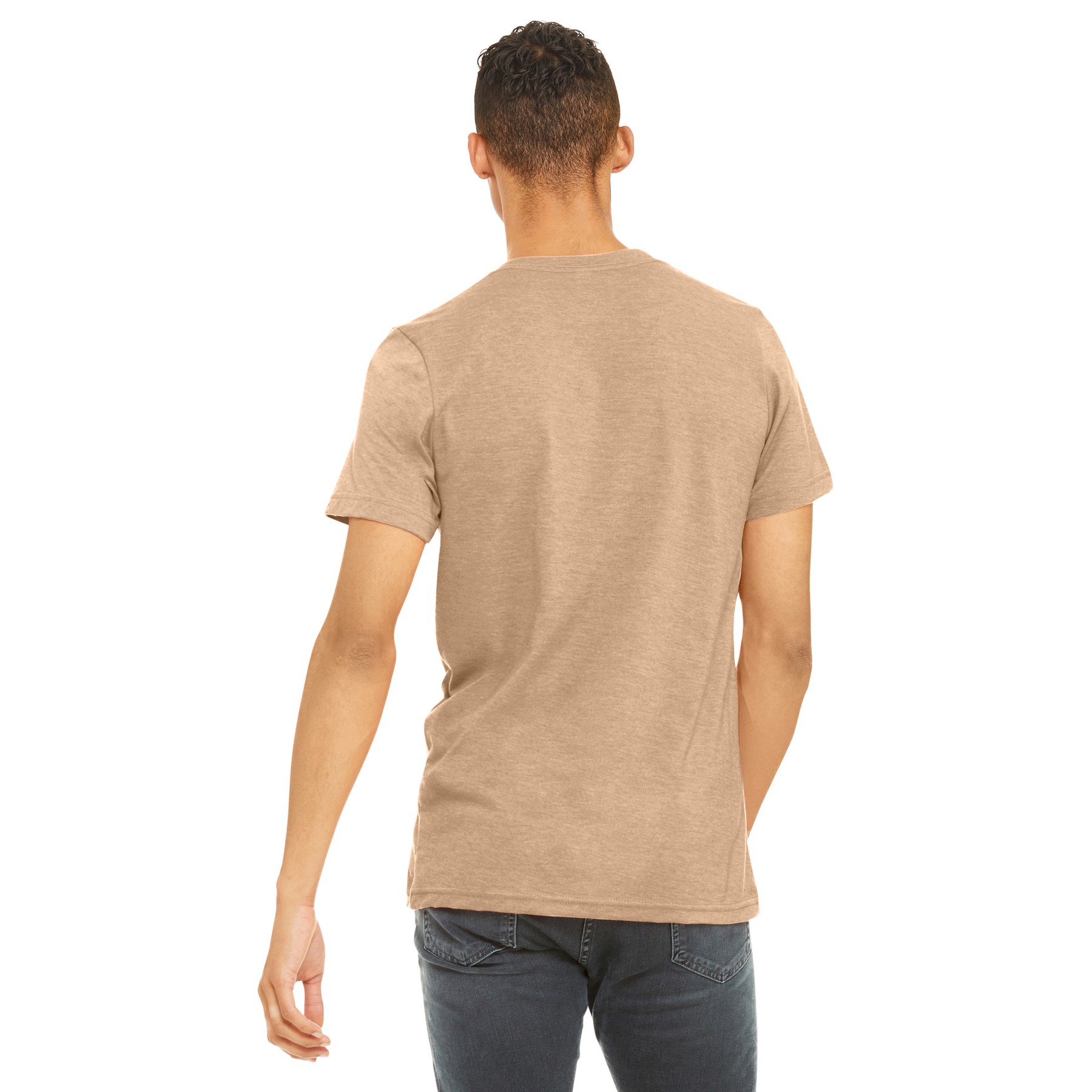 Unisex Heather CVC Short Sleeve Tee - Thumbnail Image