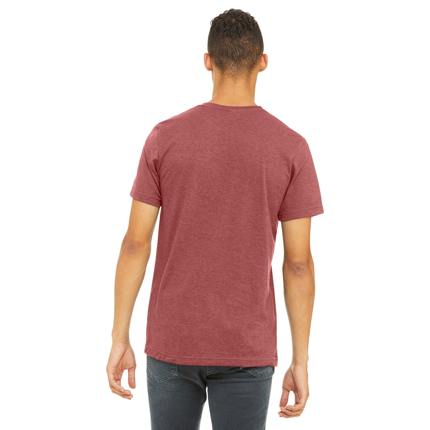 Unisex Heather CVC Short Sleeve Tee - Thumbnail Image