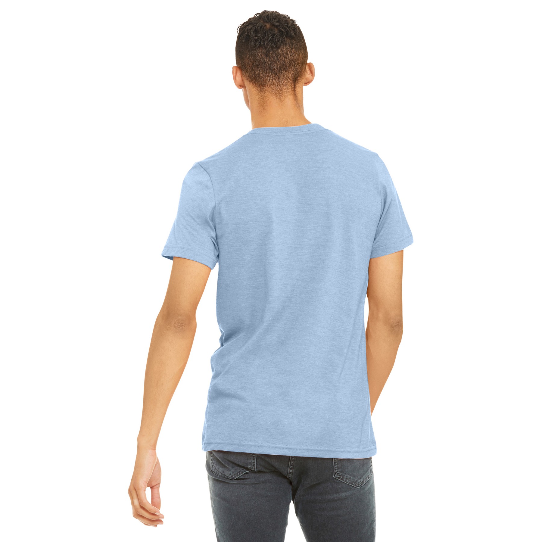 Unisex Heather CVC Short Sleeve Tee - Thumbnail Image