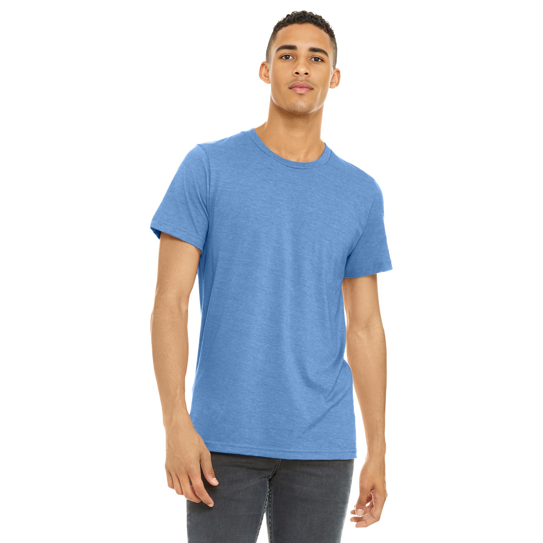 Unisex Heather CVC Short Sleeve Tee - Thumbnail Image