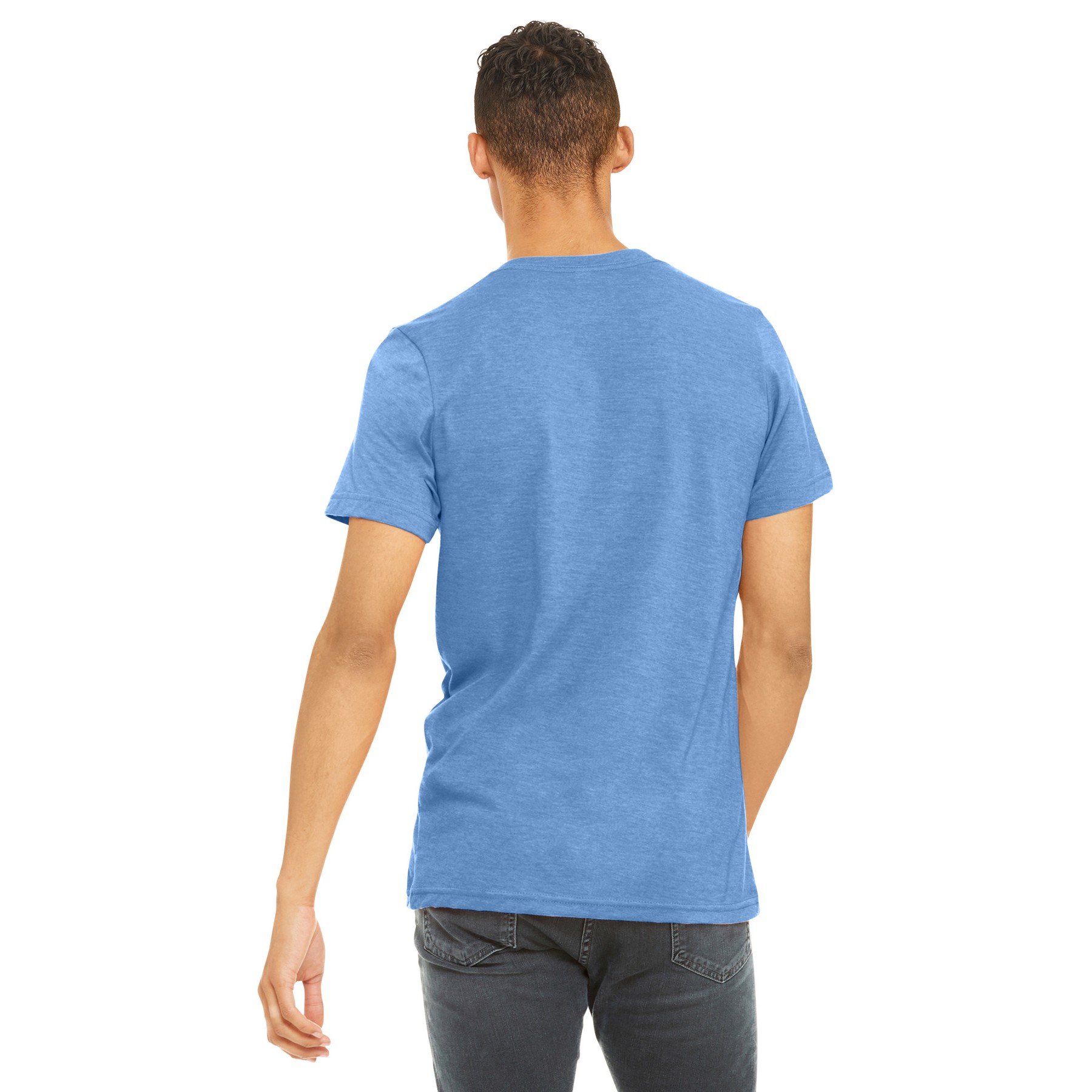 Unisex Heather CVC Short Sleeve Tee - Thumbnail Image