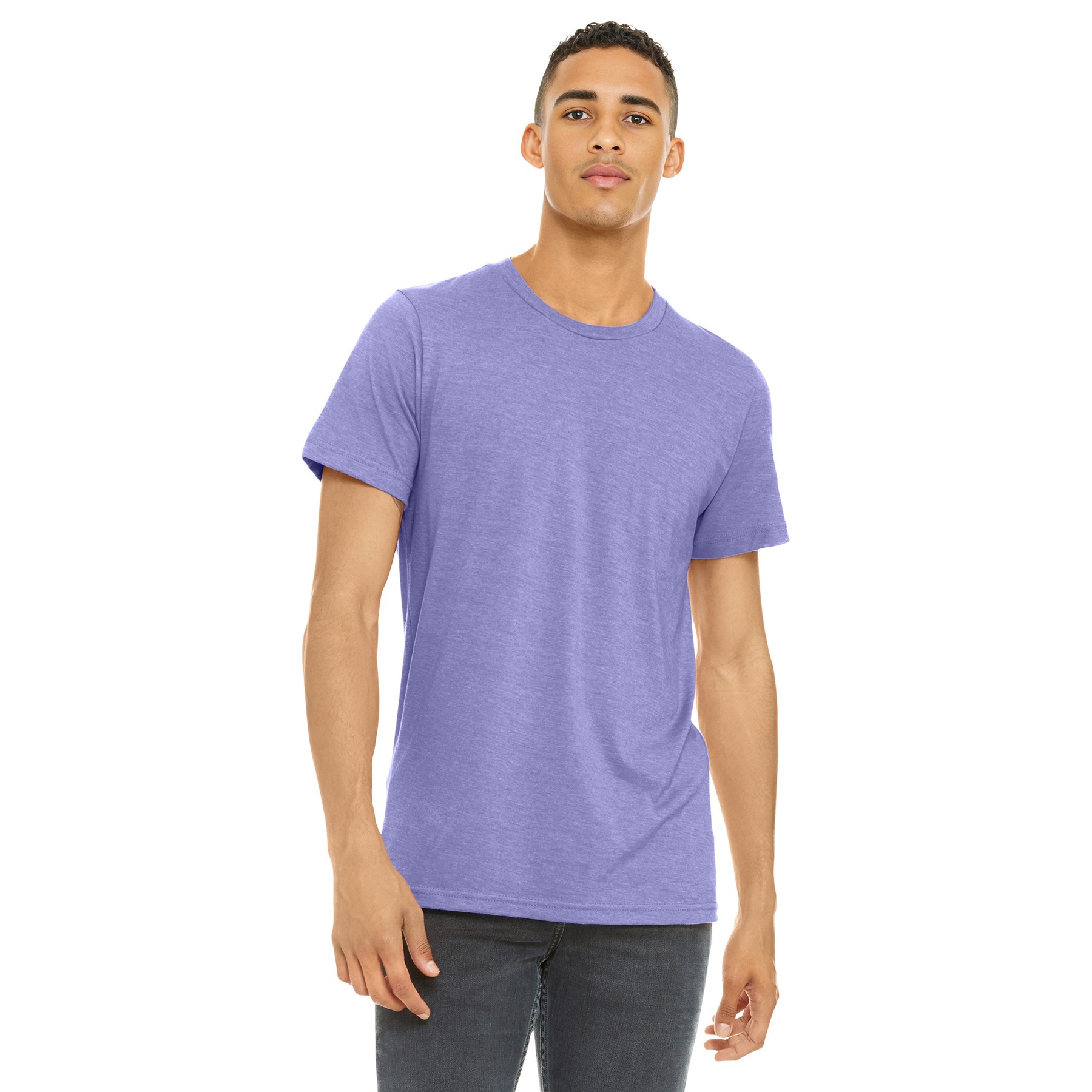 Unisex Heather CVC Short Sleeve Tee - Thumbnail Image