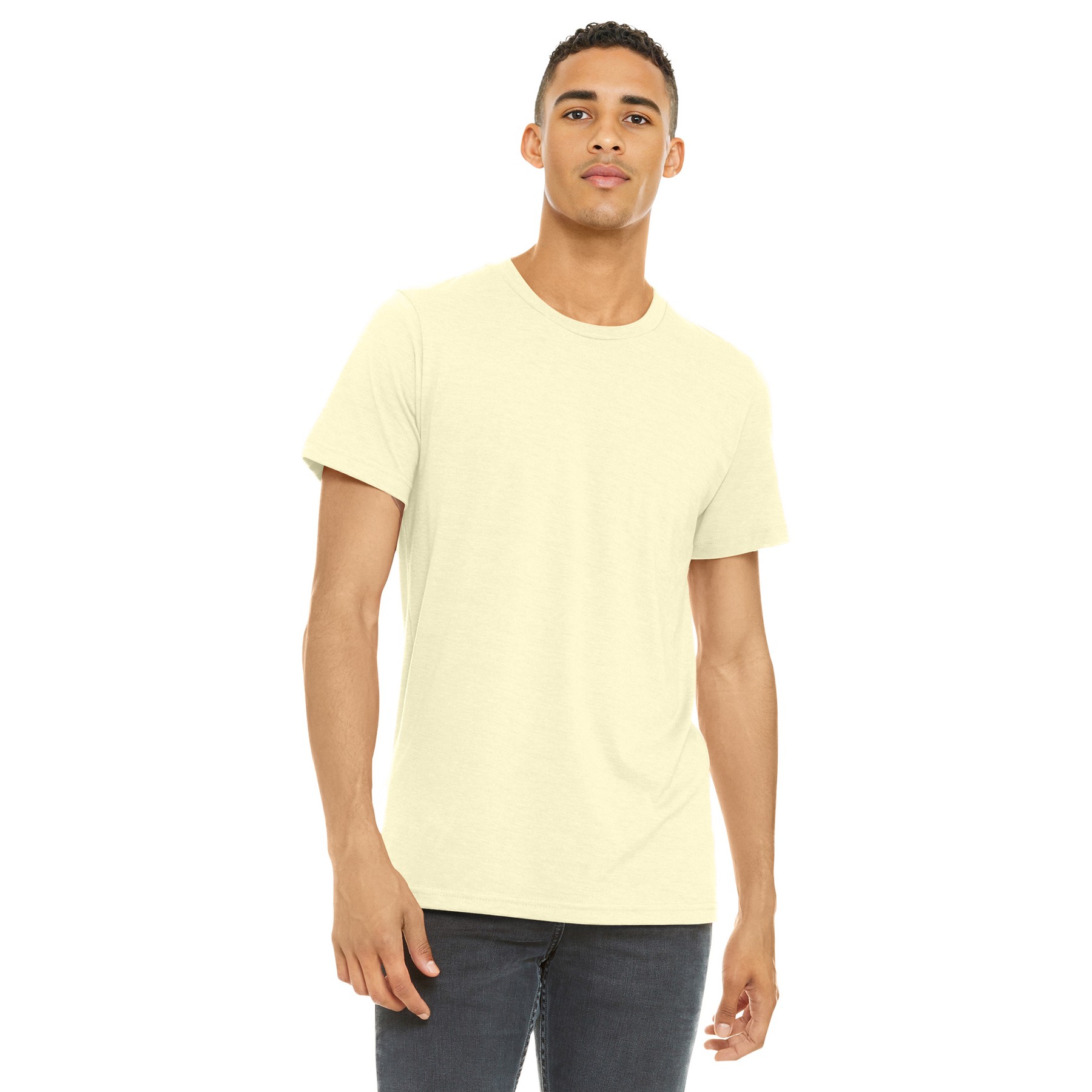 Unisex Heather CVC Short Sleeve Tee - Thumbnail Image