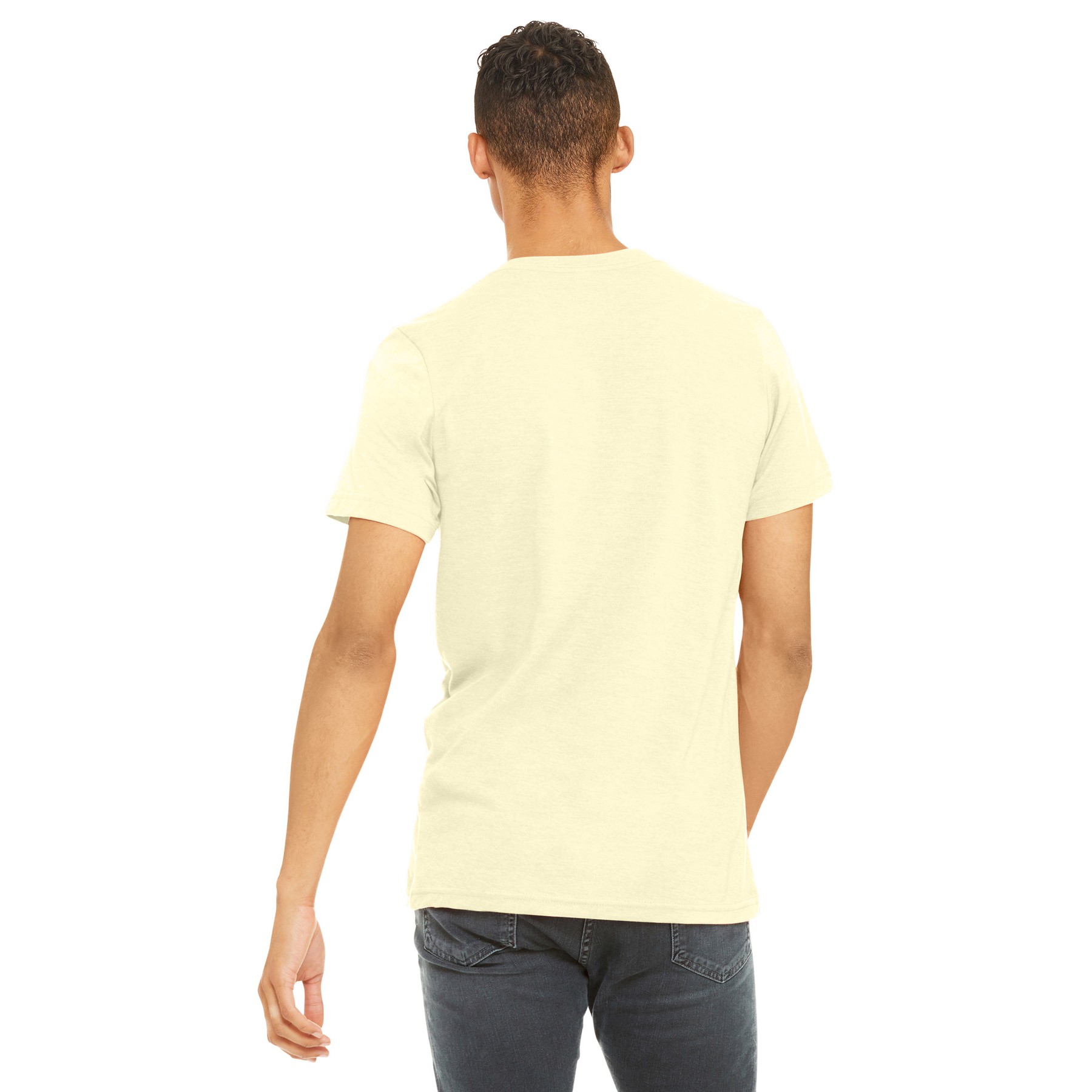 Unisex Heather CVC Short Sleeve Tee - Thumbnail Image