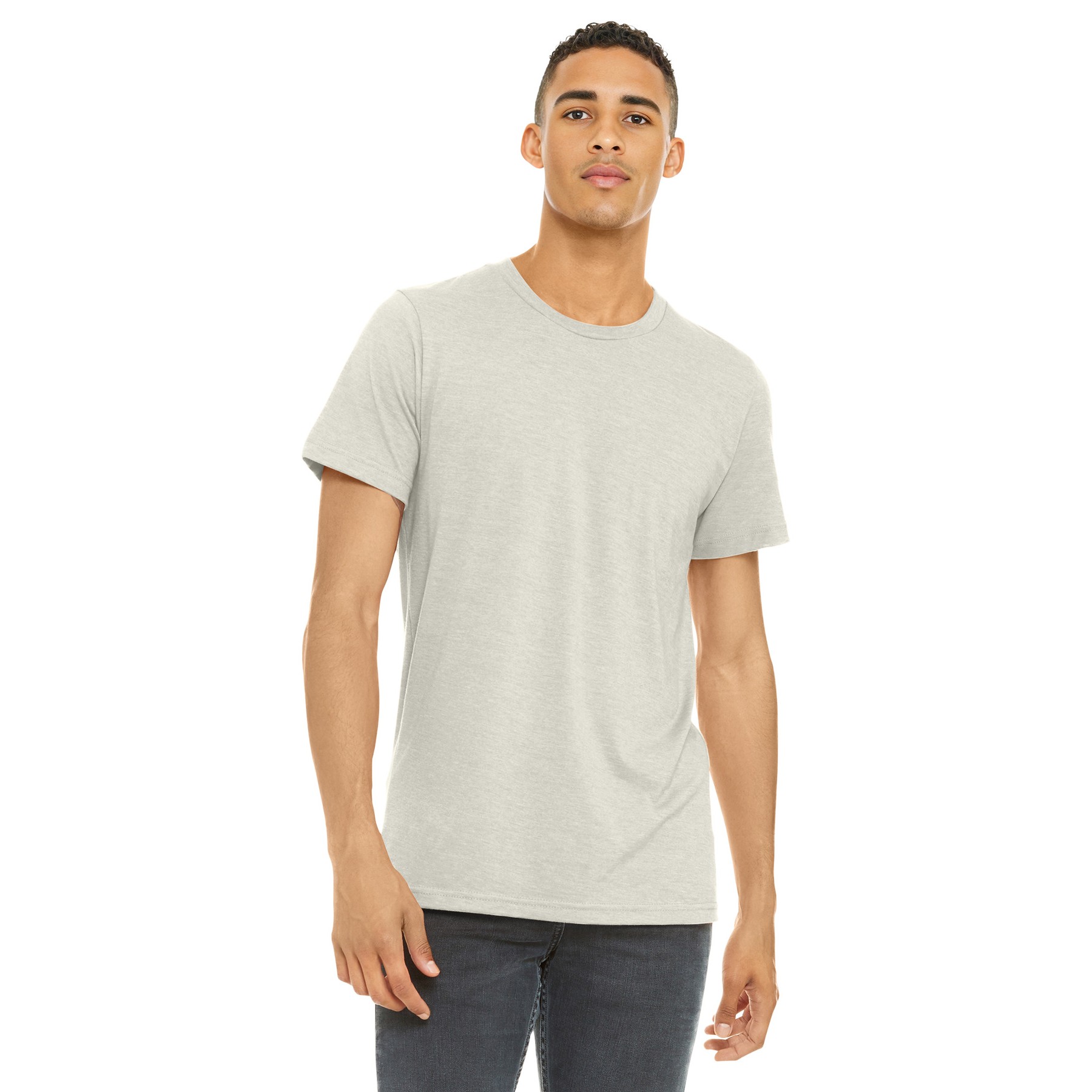Unisex Heather CVC Short Sleeve Tee - Thumbnail Image