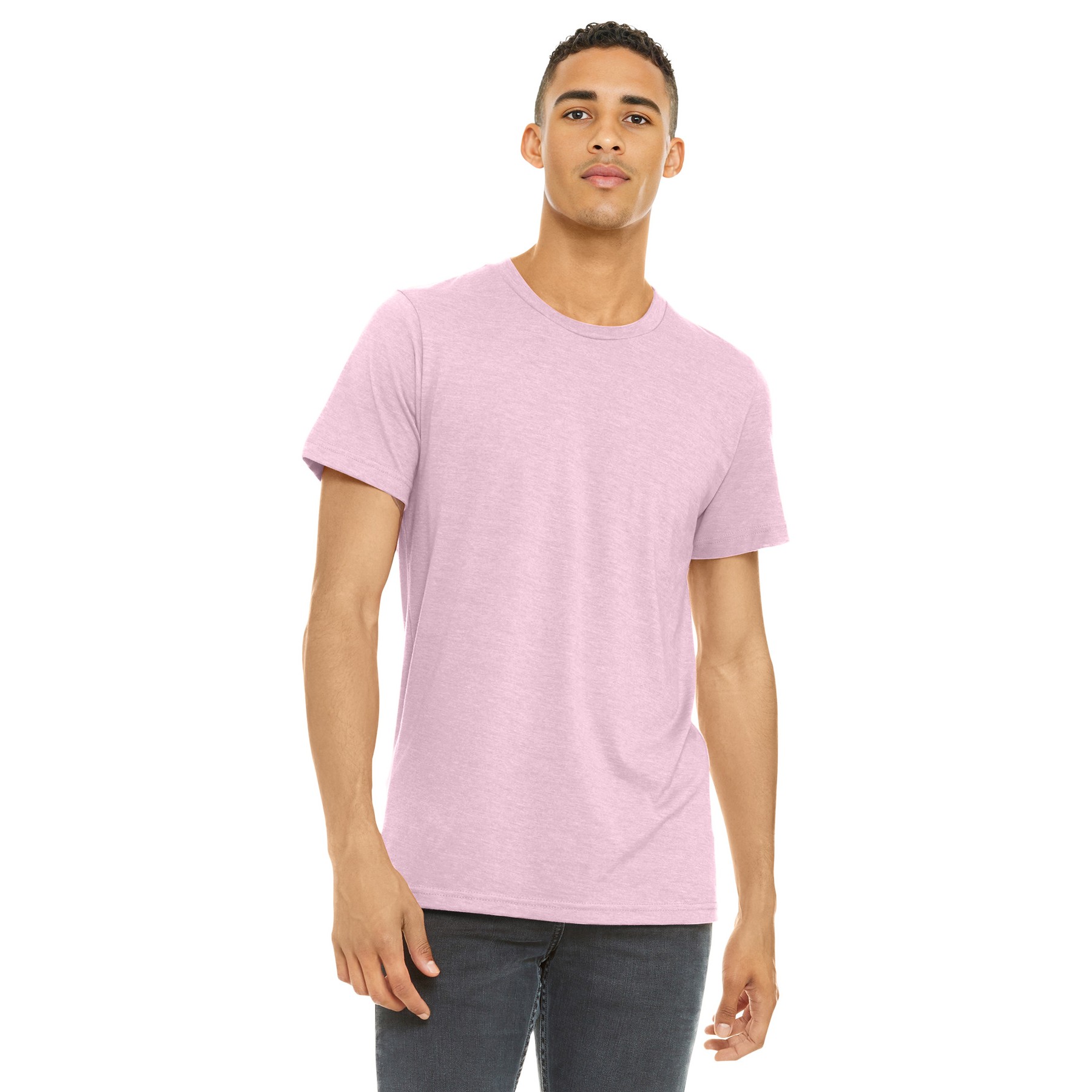 Unisex Heather CVC Short Sleeve Tee - Thumbnail Image