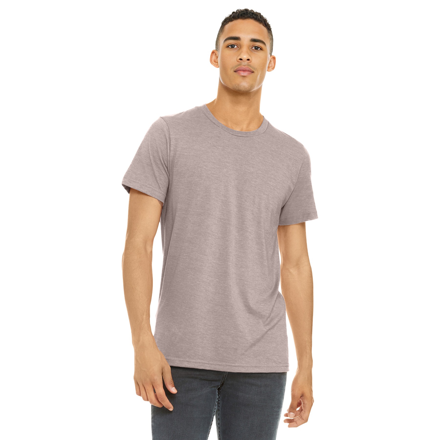 Unisex Heather CVC Short Sleeve Tee - Thumbnail Image