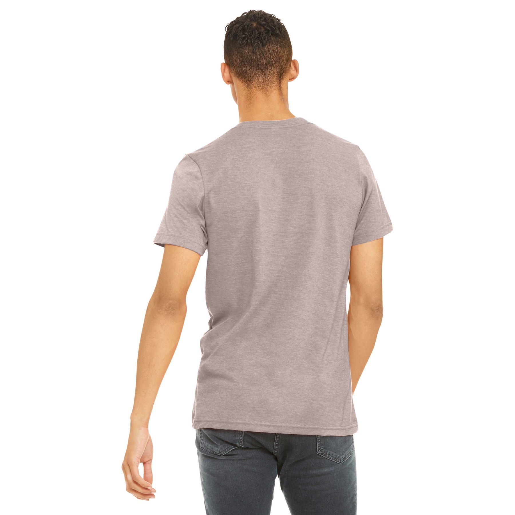 Unisex Heather CVC Short Sleeve Tee - Thumbnail Image