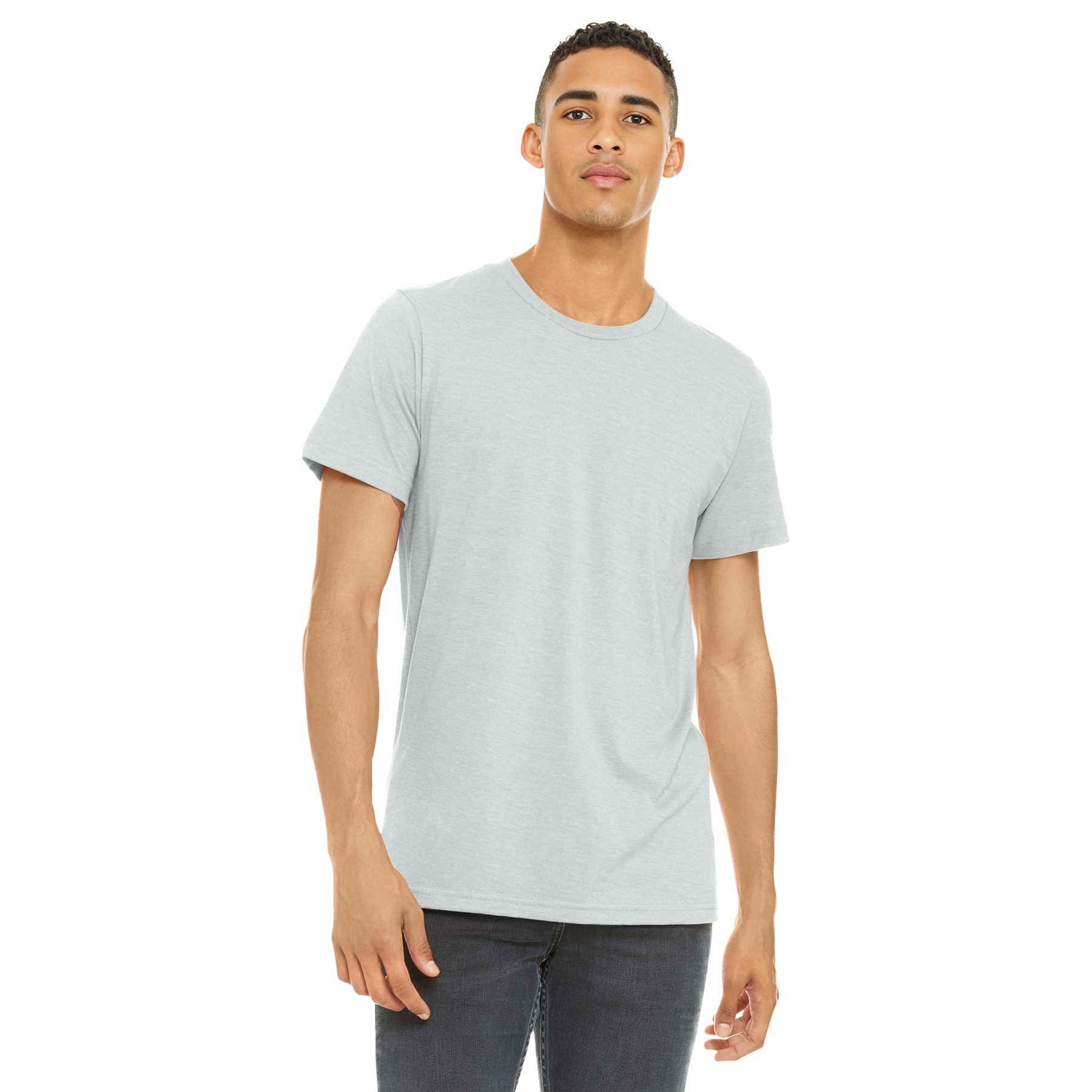 Unisex Heather CVC Short Sleeve Tee - Thumbnail Image