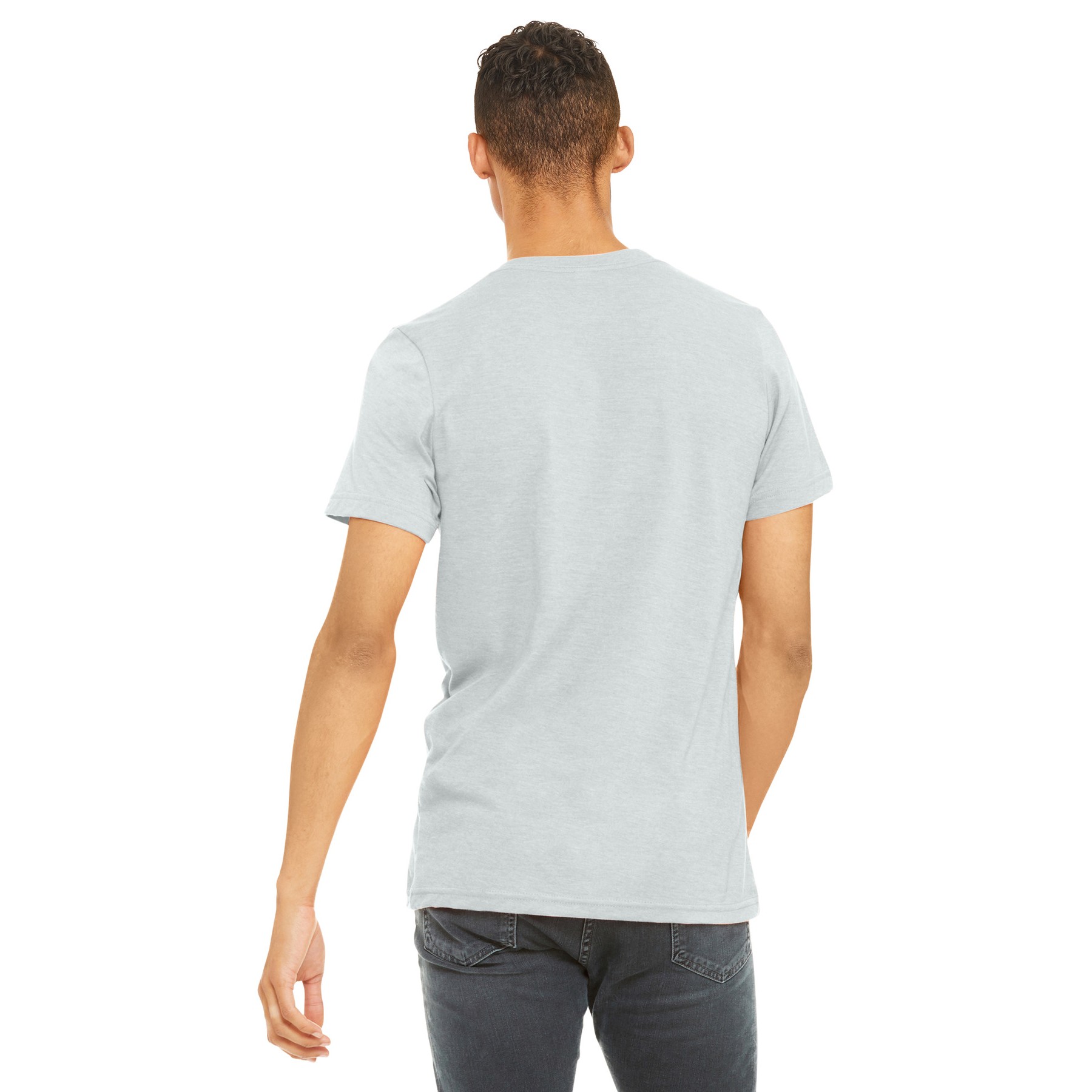 Unisex Heather CVC Short Sleeve Tee - Thumbnail Image