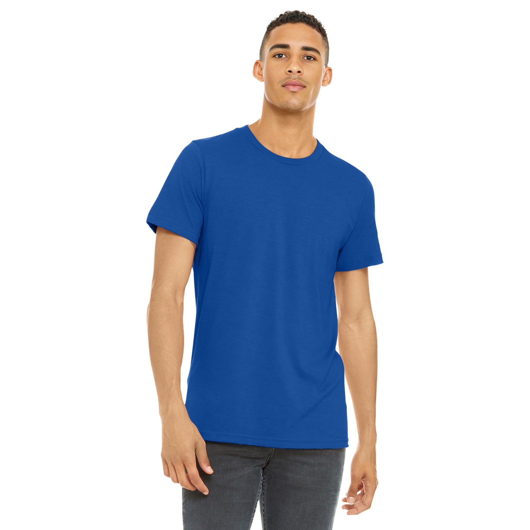 Unisex Heather CVC Short Sleeve Tee - Thumbnail Image