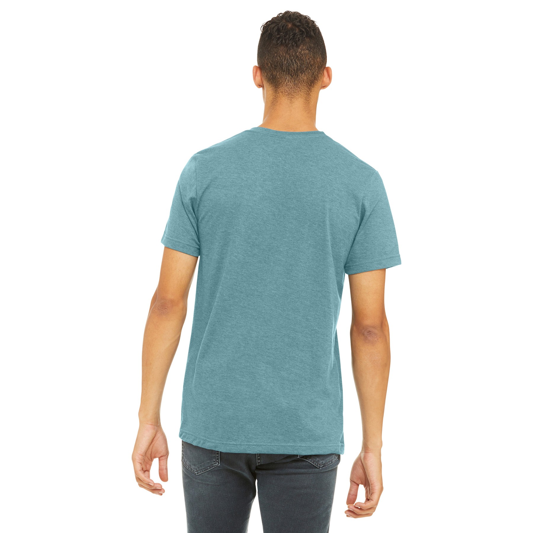 Unisex Heather CVC Short Sleeve Tee - Thumbnail Image