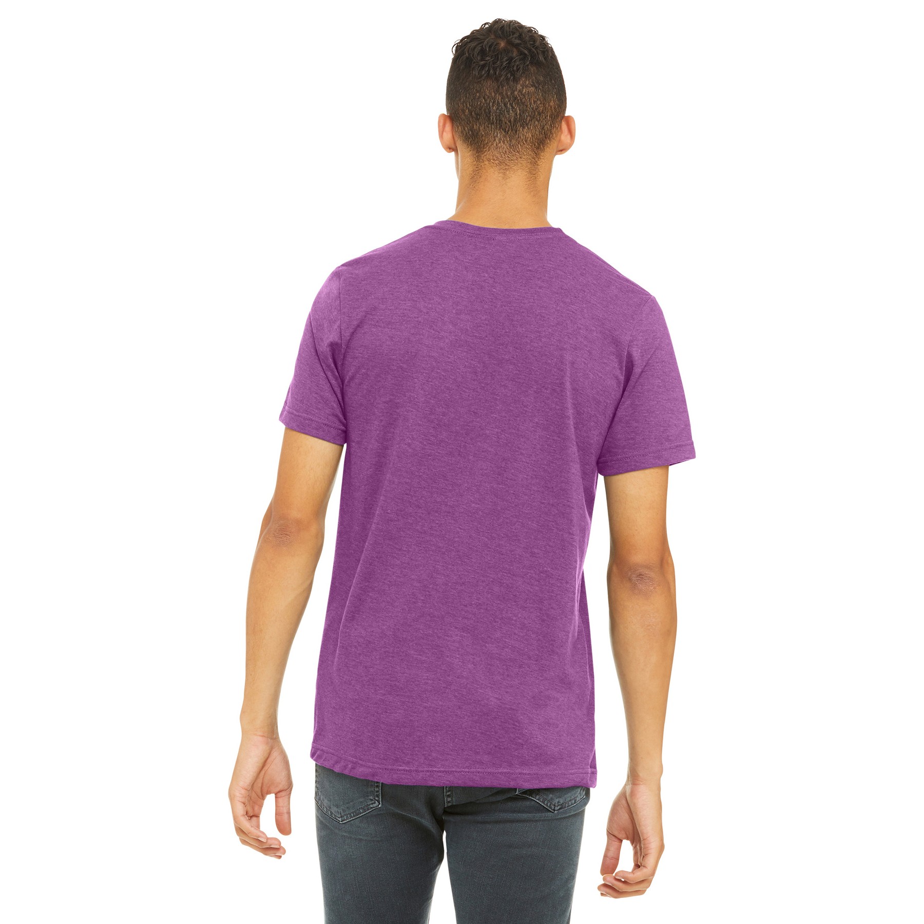 Unisex Heather CVC Short Sleeve Tee - Thumbnail Image