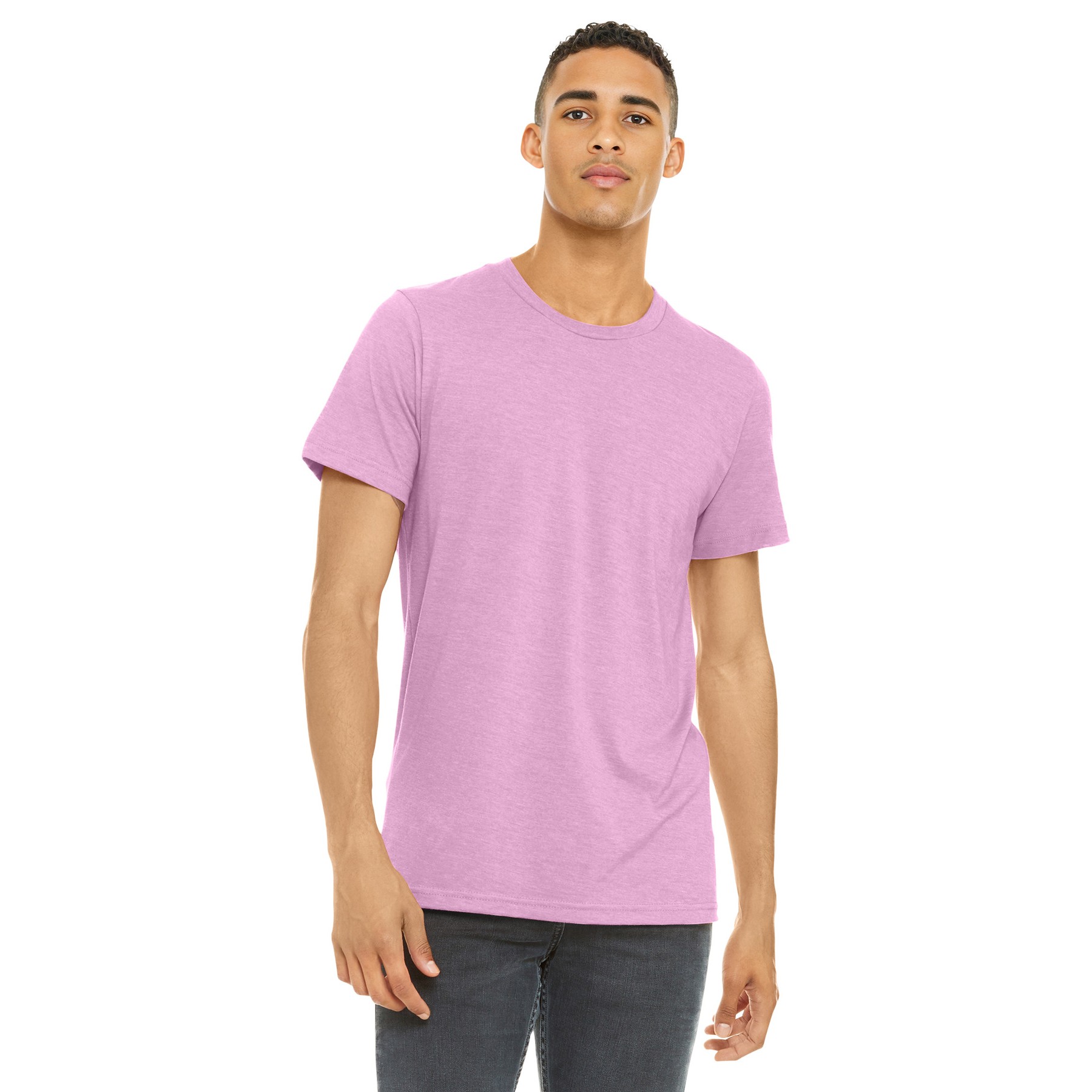 Unisex Heather CVC Short Sleeve Tee - Thumbnail Image