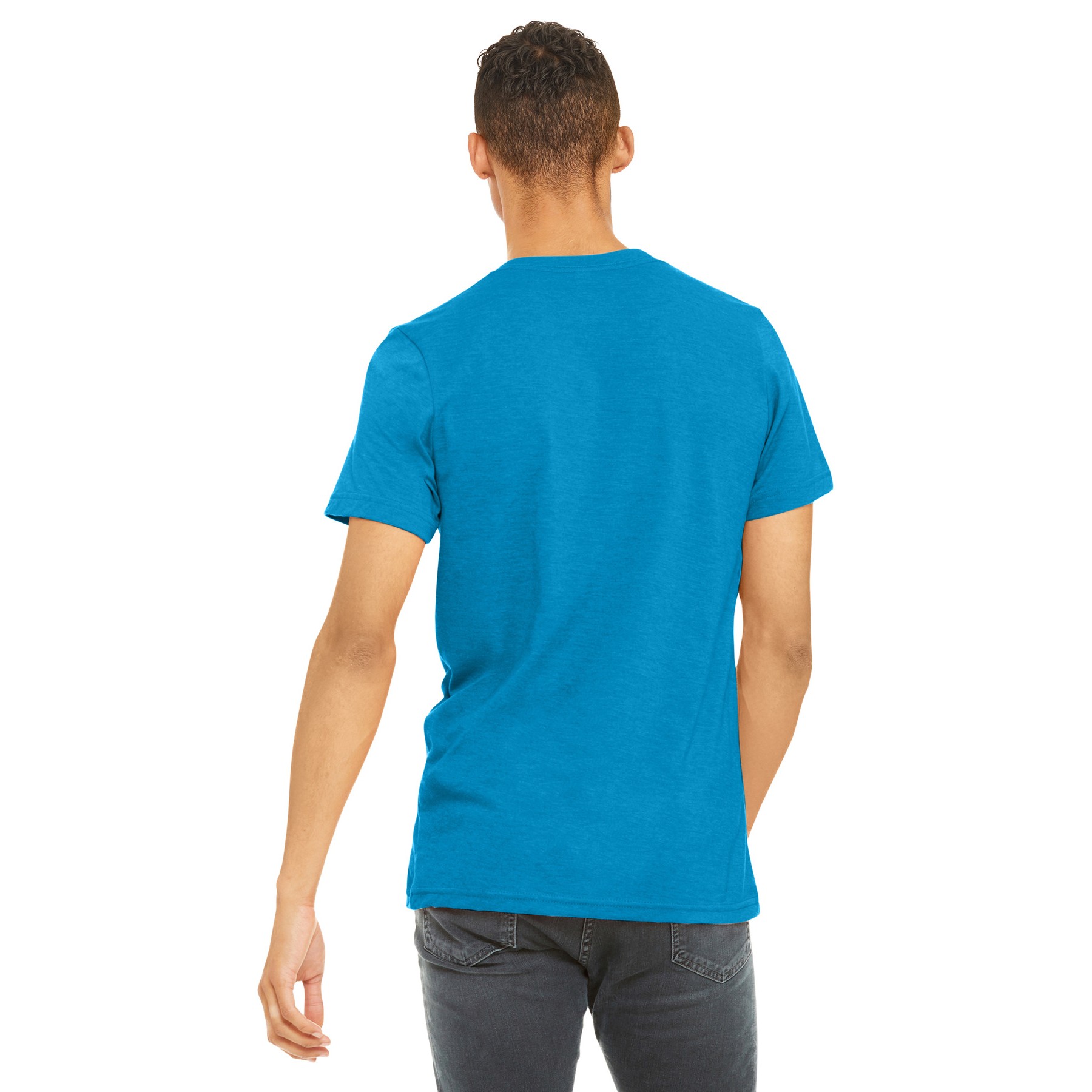 Unisex Heather CVC Short Sleeve Tee - Thumbnail Image