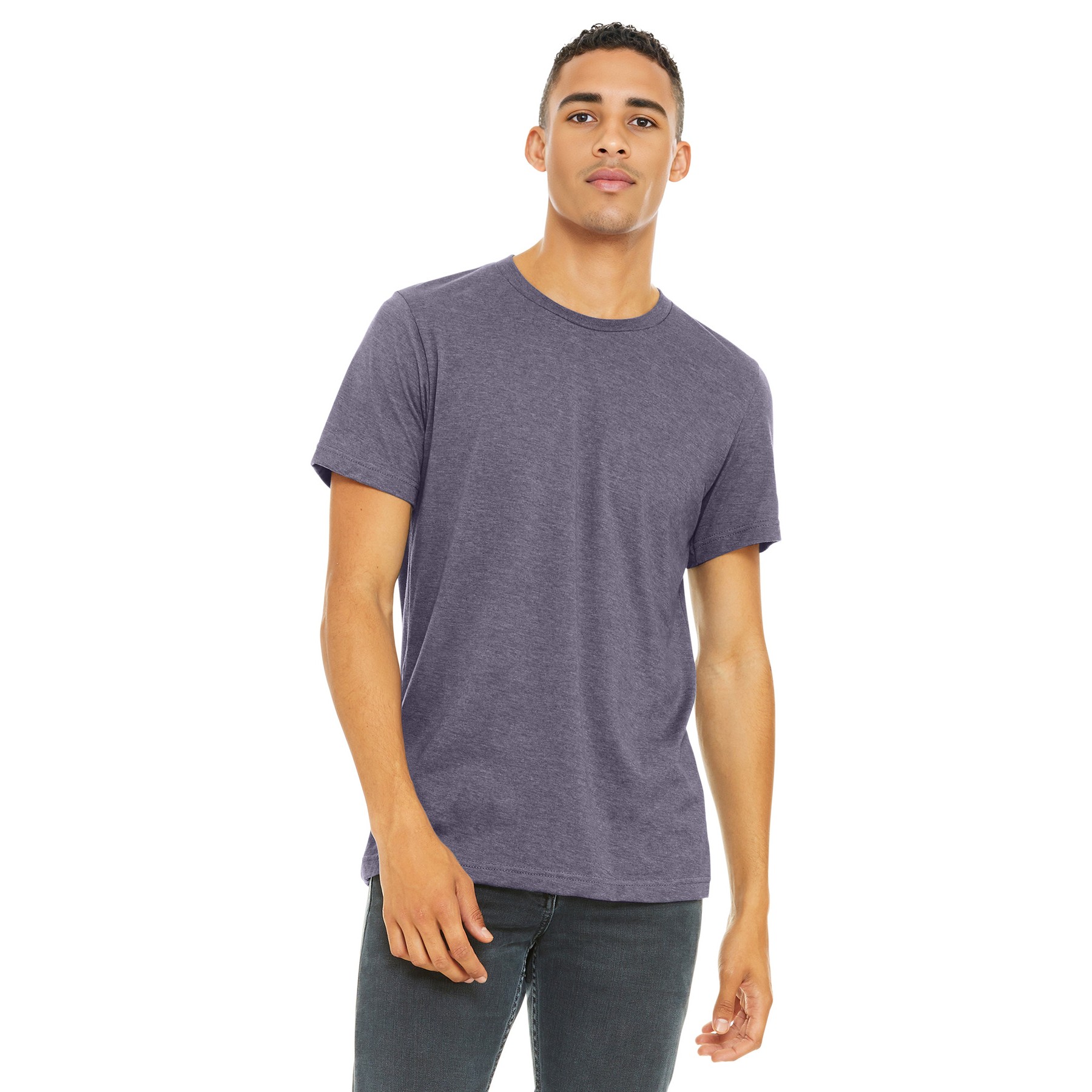 Unisex Heather CVC Short Sleeve Tee - Thumbnail Image