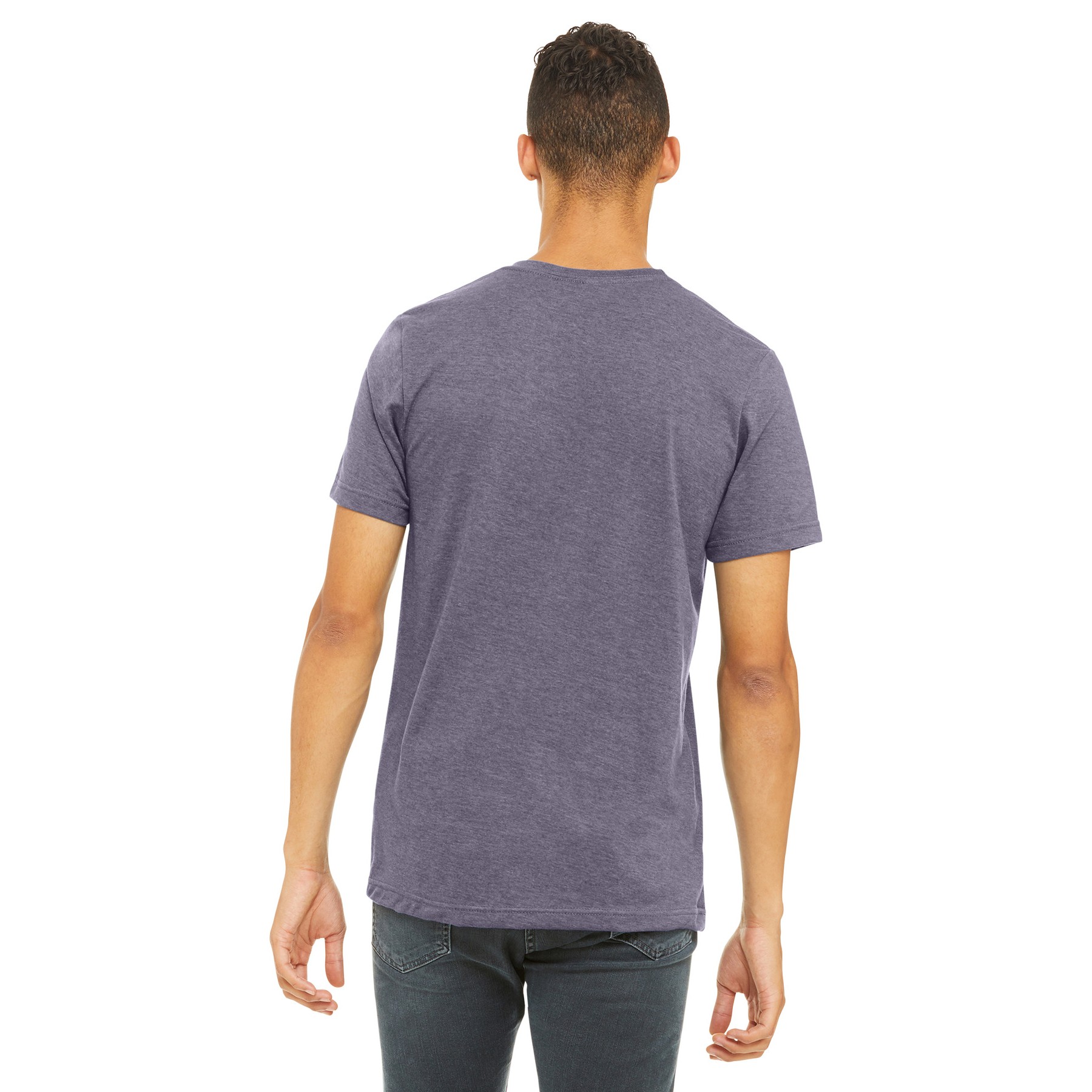 Unisex Heather CVC Short Sleeve Tee - Thumbnail Image