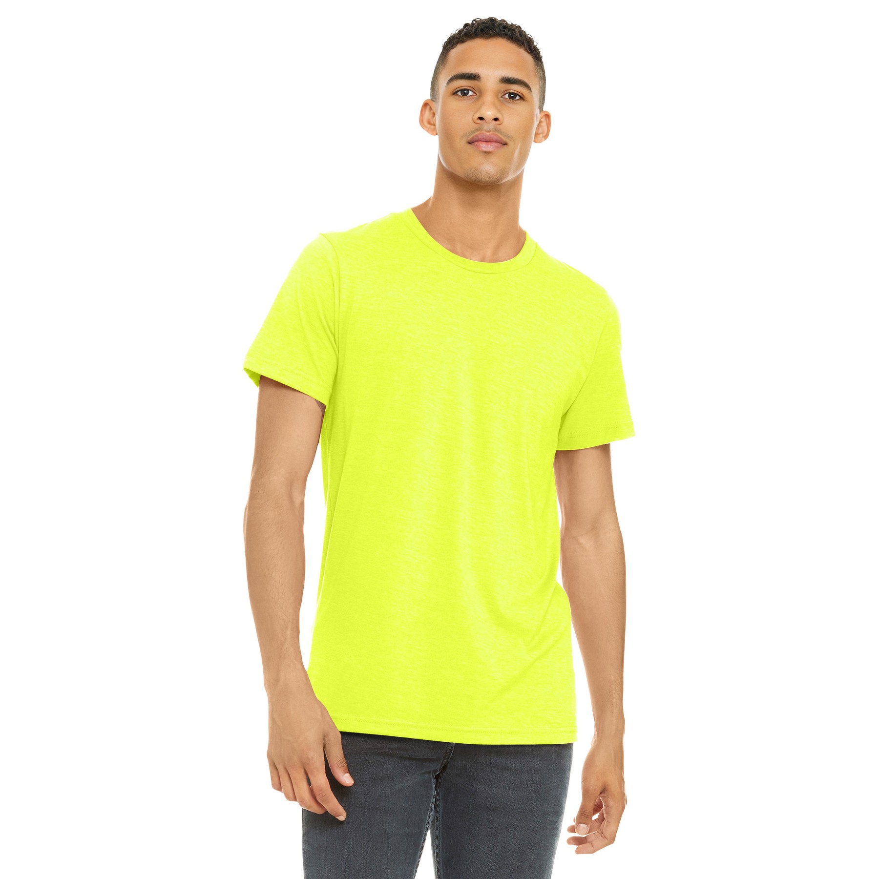 Unisex Heather CVC Short Sleeve Tee - Thumbnail Image