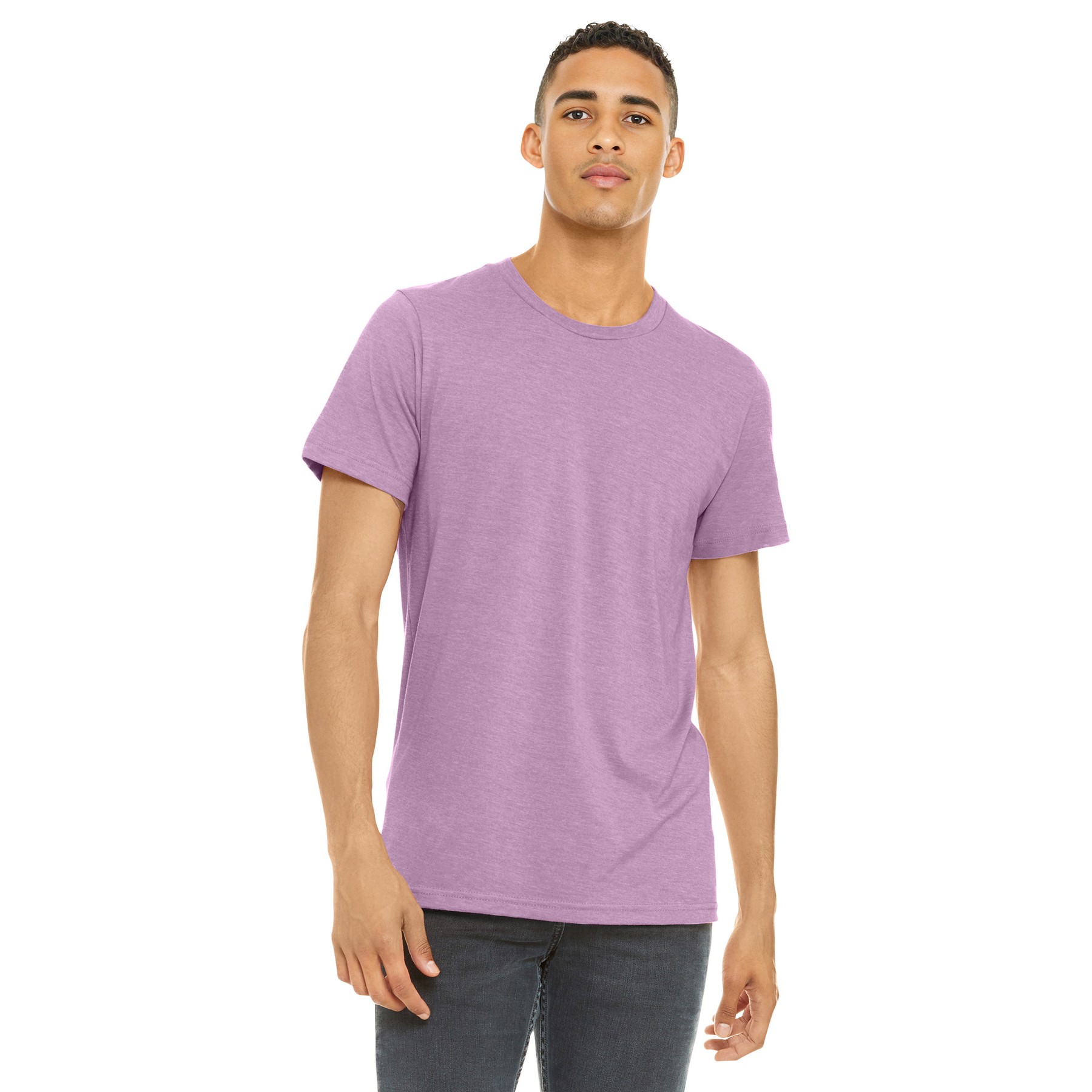 Unisex Heather CVC Short Sleeve Tee - Thumbnail Image