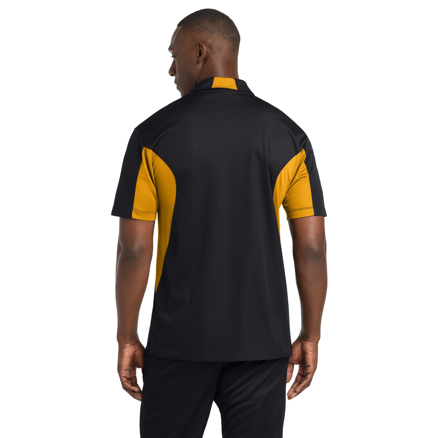 Tall Side Blocked Micropique Sport-Wick Polo - Thumbnail Image