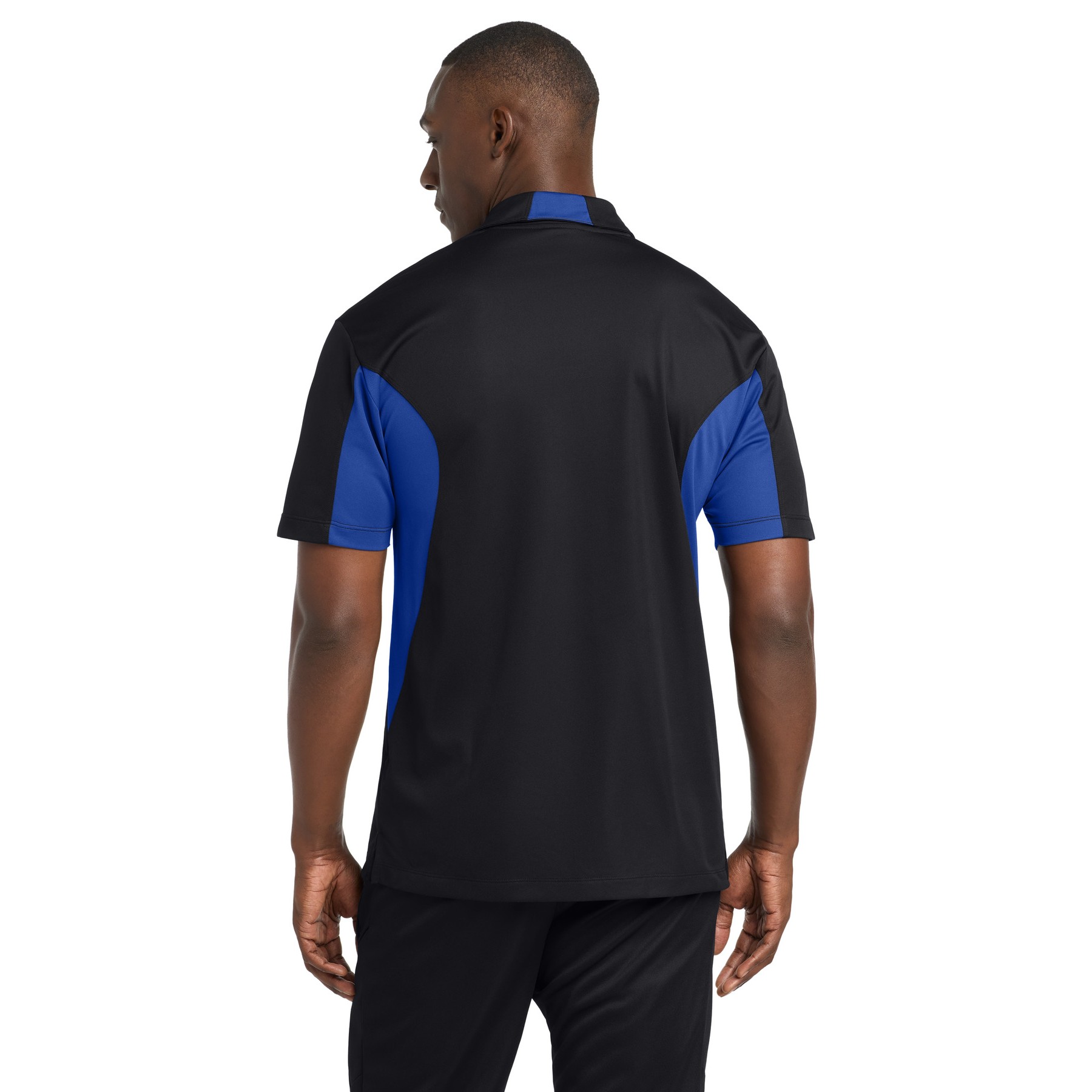 Tall Side Blocked Micropique Sport-Wick Polo - Thumbnail Image