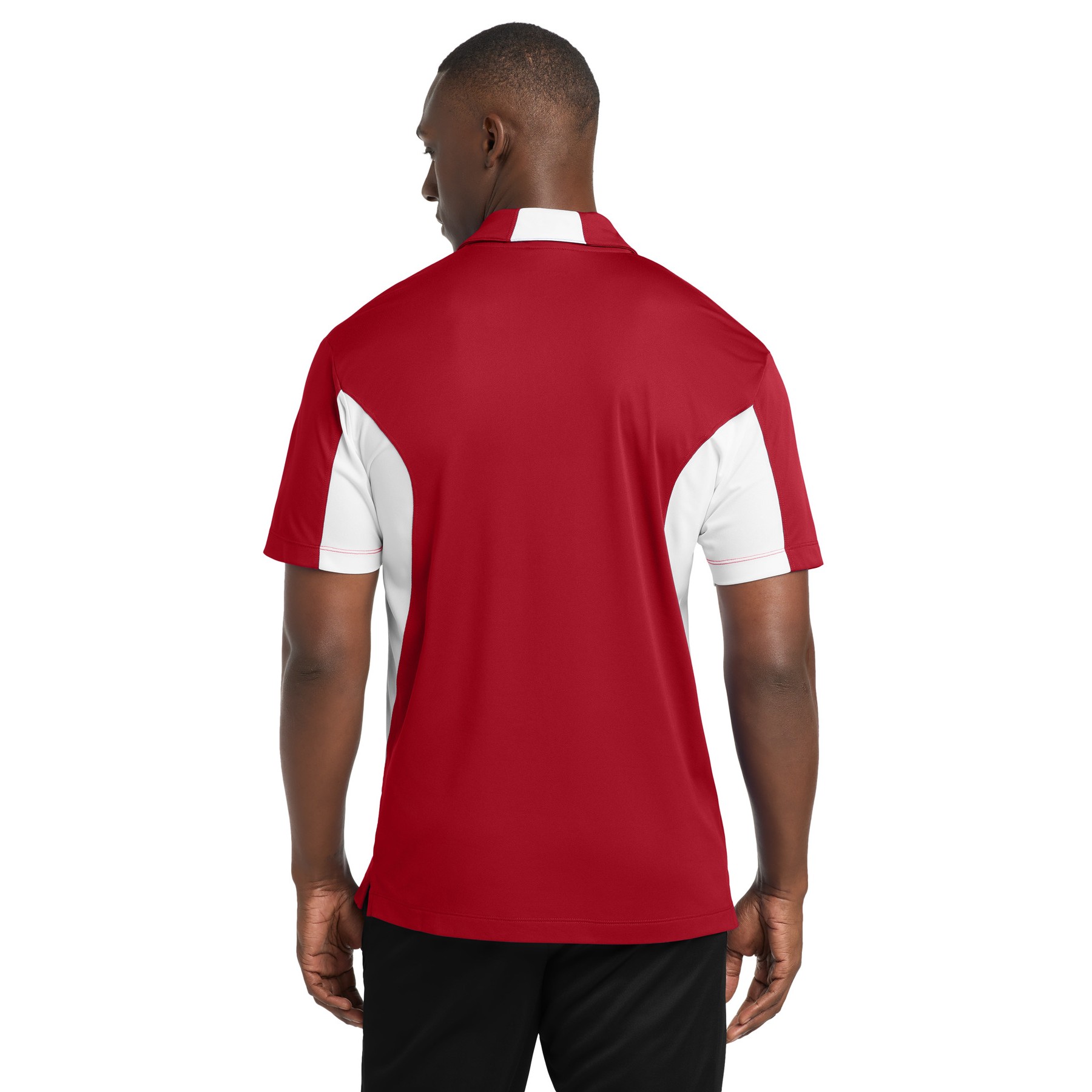 Tall Side Blocked Micropique Sport-Wick Polo - Thumbnail Image