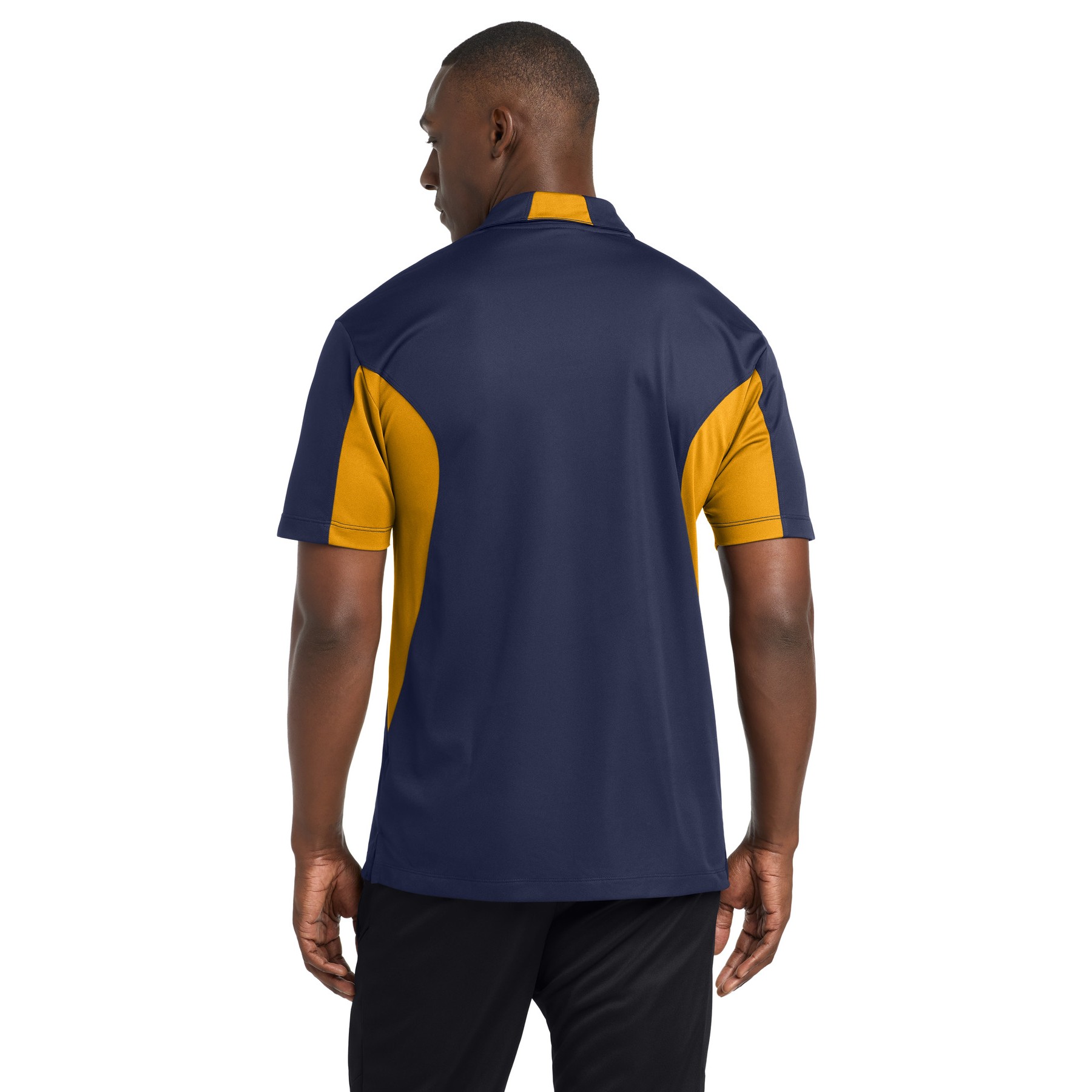 Tall Side Blocked Micropique Sport-Wick Polo - Thumbnail Image