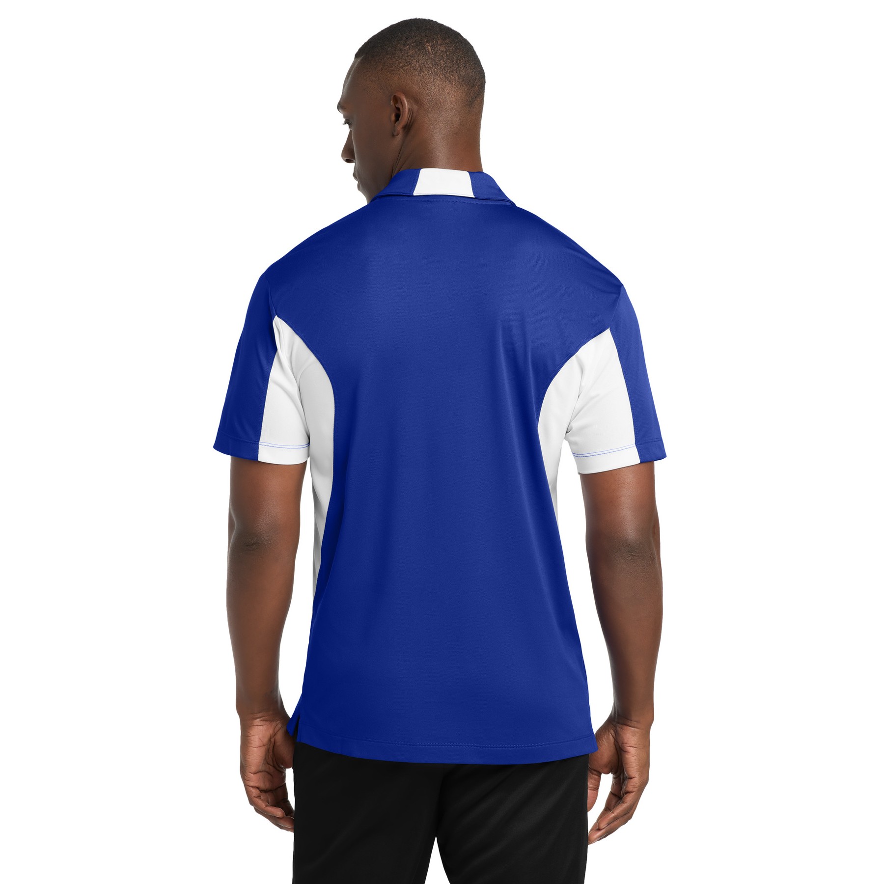 Tall Side Blocked Micropique Sport-Wick Polo - Thumbnail Image