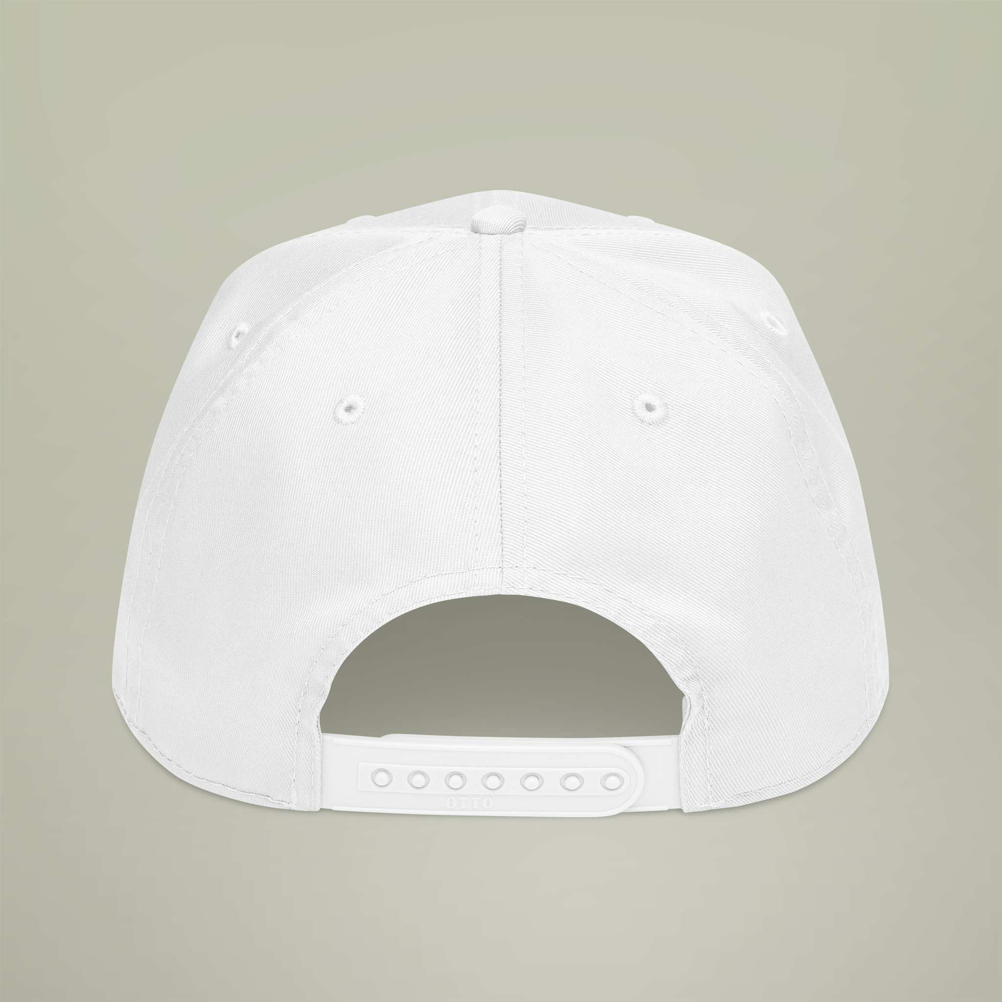 Mid Profile Baseball Cap with Leather Patch (Rectangle) - Thumbnail Image