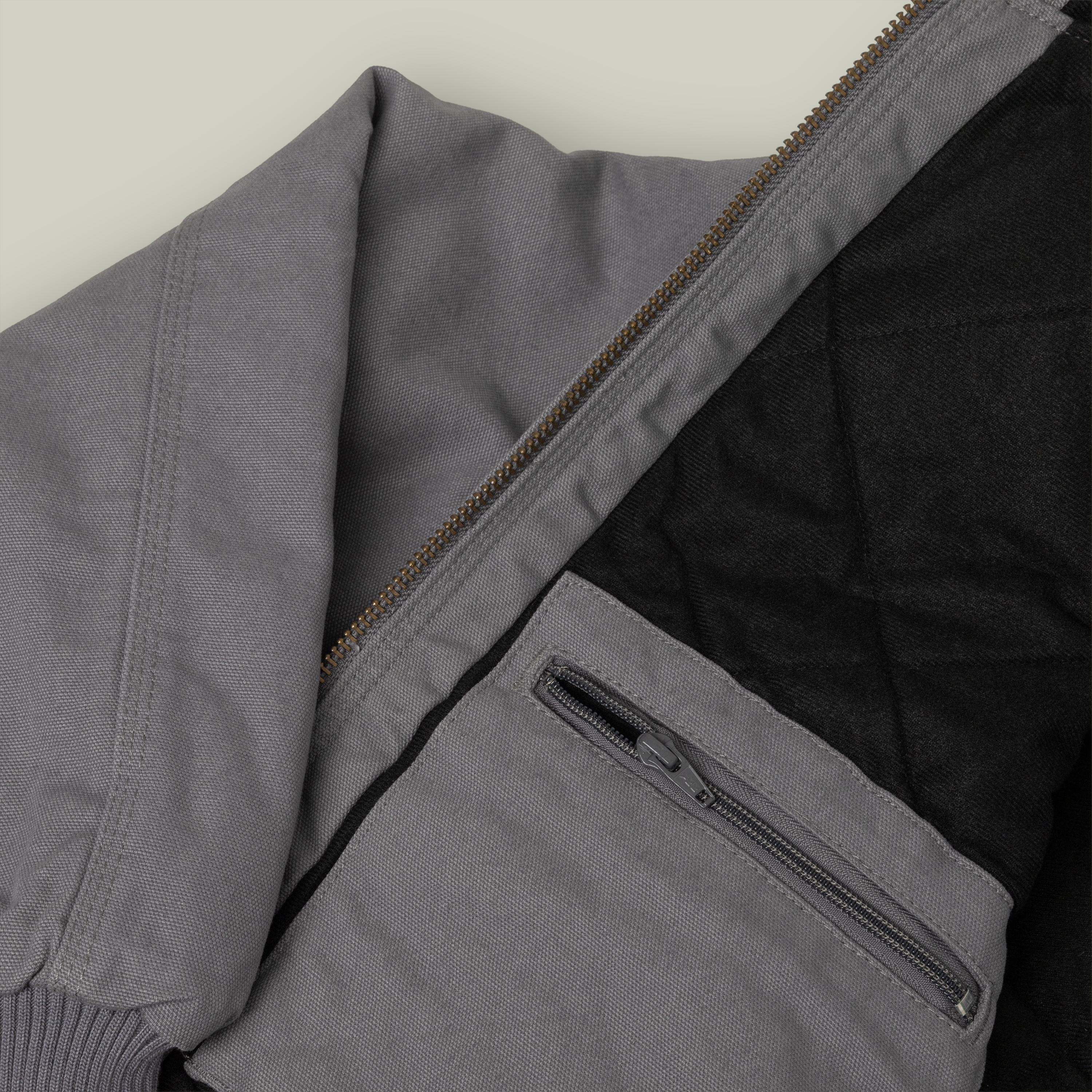CornerStone® Men's Duck Cloth Hooded Work Jacket (Embroidery) - Thumbnail Image