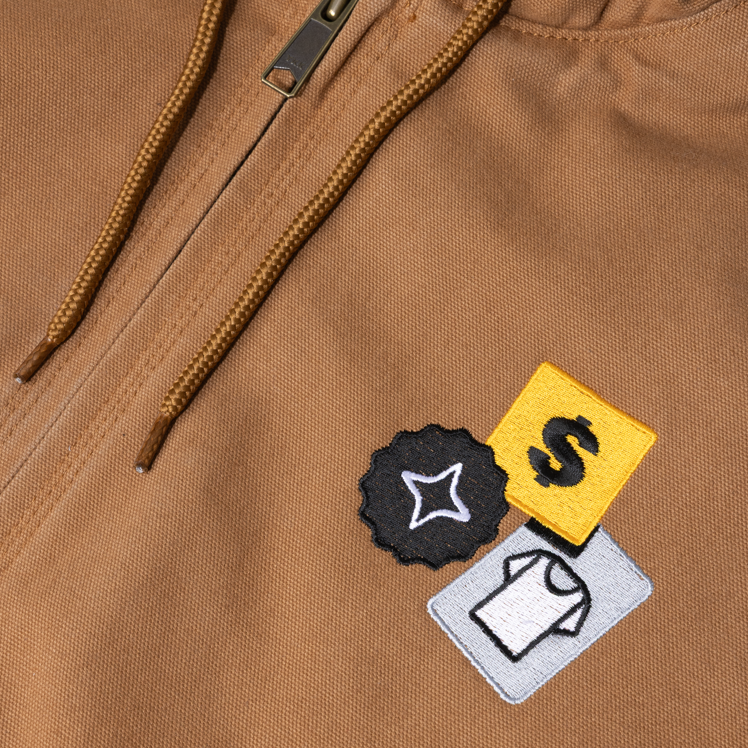 CornerStone® Men's Duck Cloth Hooded Work Jacket (Embroidery) - Thumbnail Image
