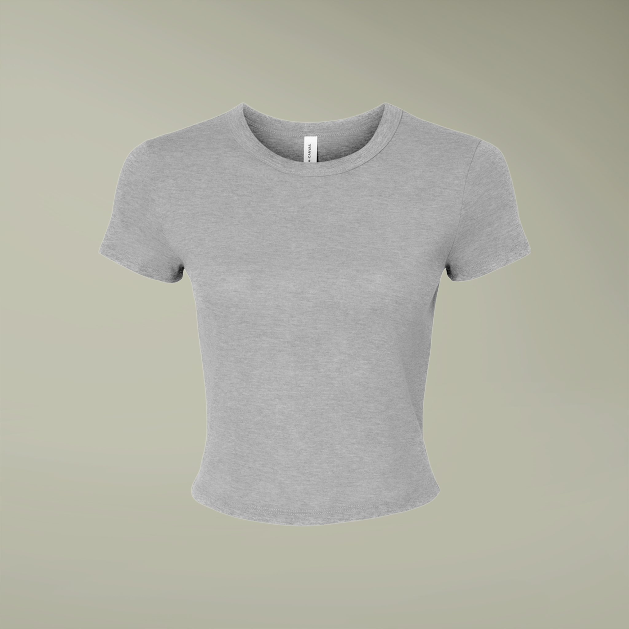 Women's Micro Rib Baby Tee - Thumbnail Image