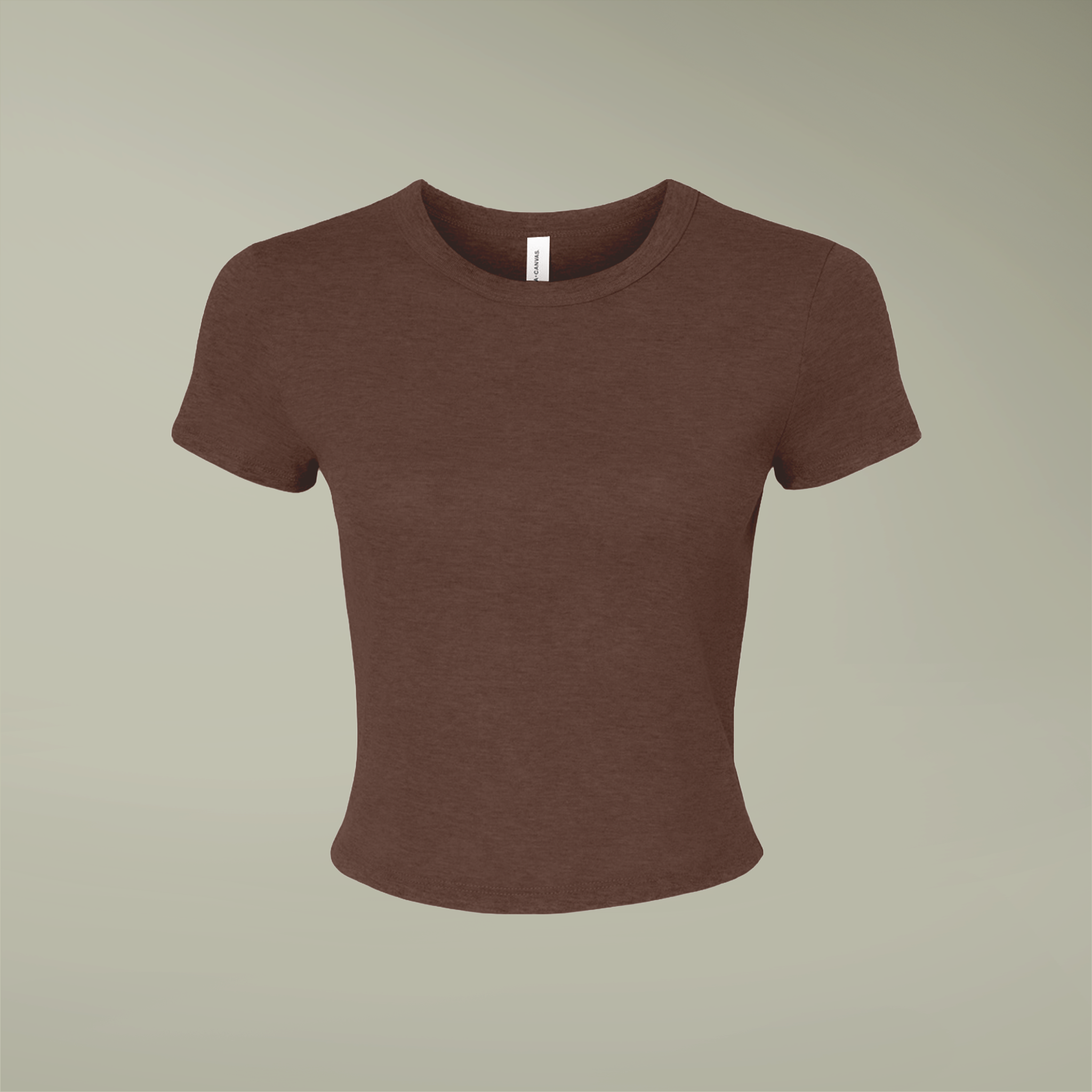 Women's Micro Rib Baby Tee - Thumbnail Image