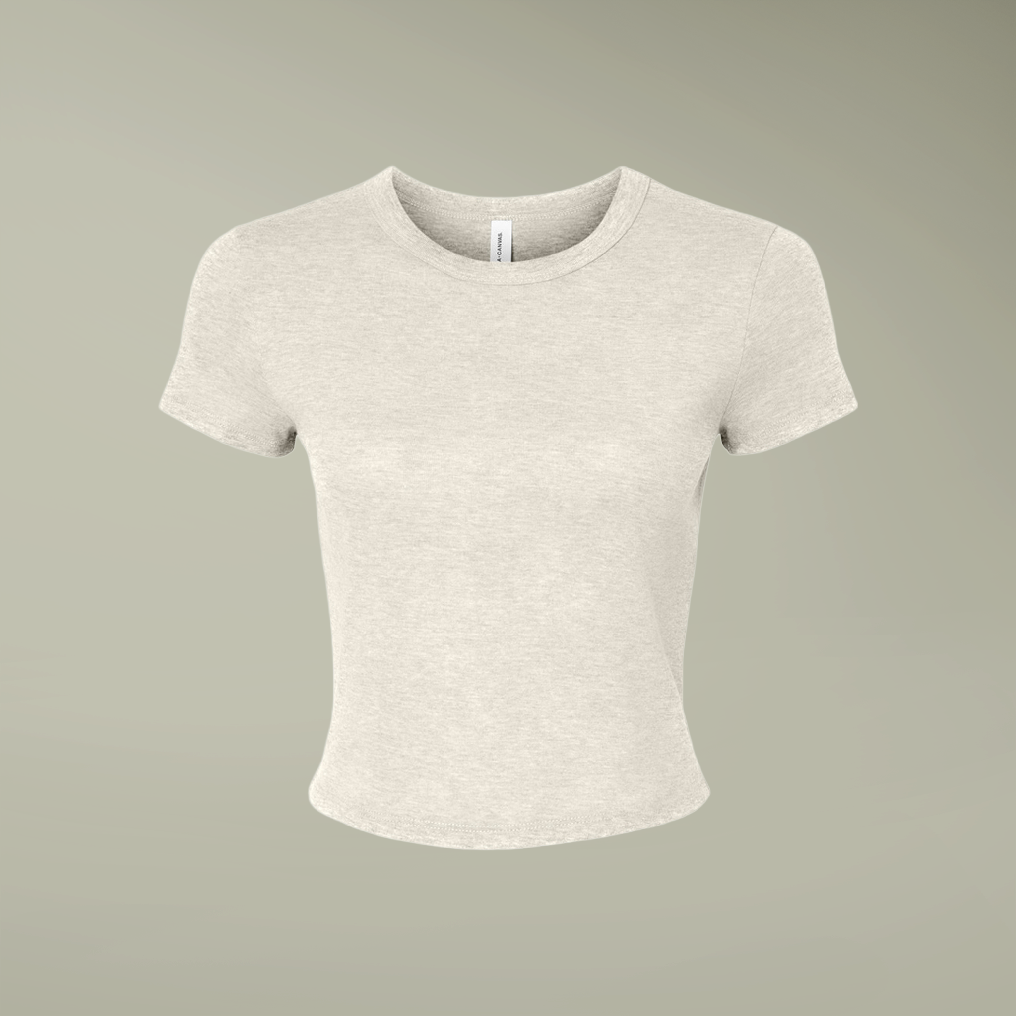 Women's Micro Rib Baby Tee - Thumbnail Image