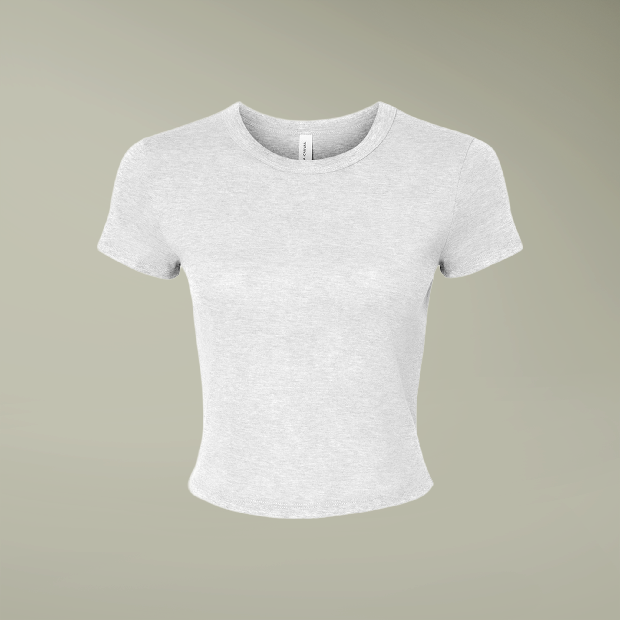 Women's Micro Rib Baby Tee - Thumbnail Image