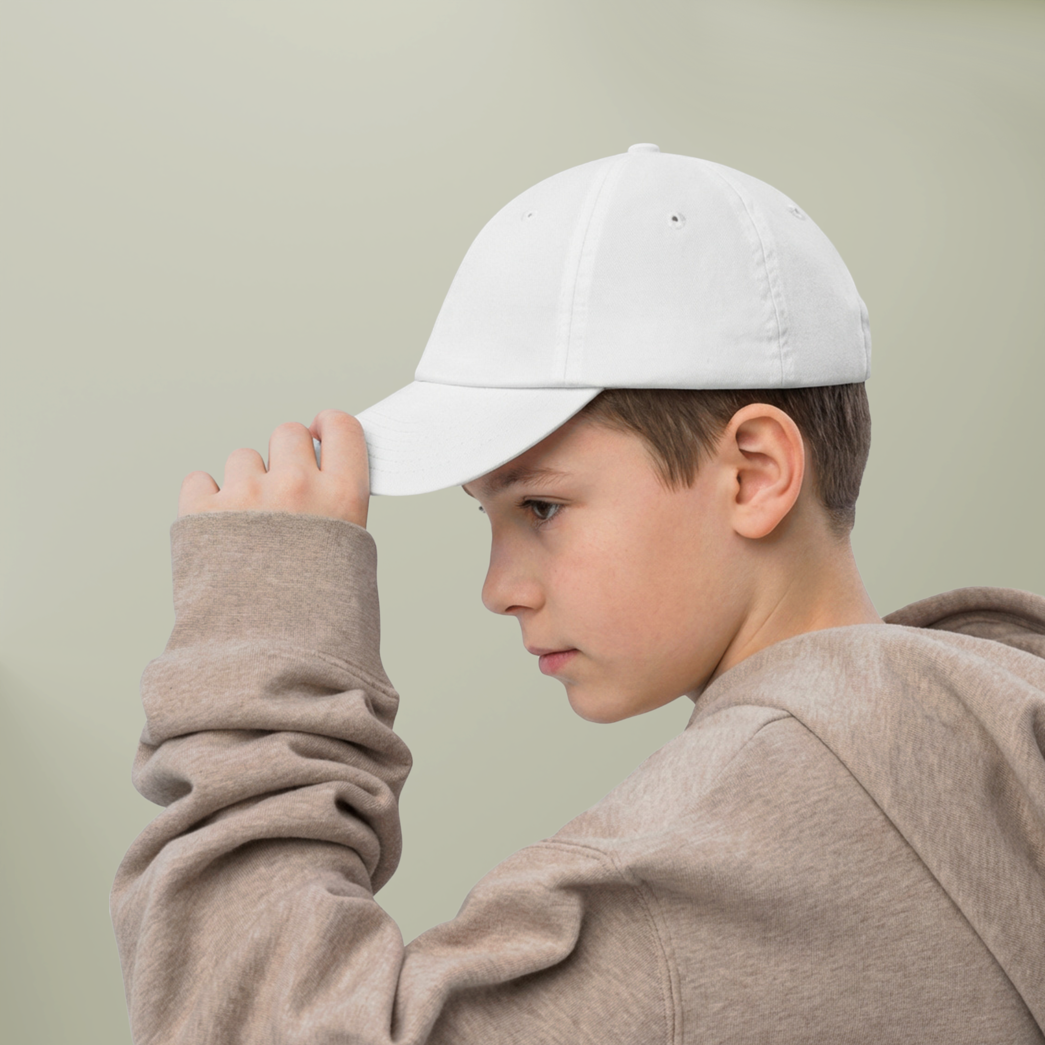 Youth Baseball Cap (Embroidery) - Thumbnail Image